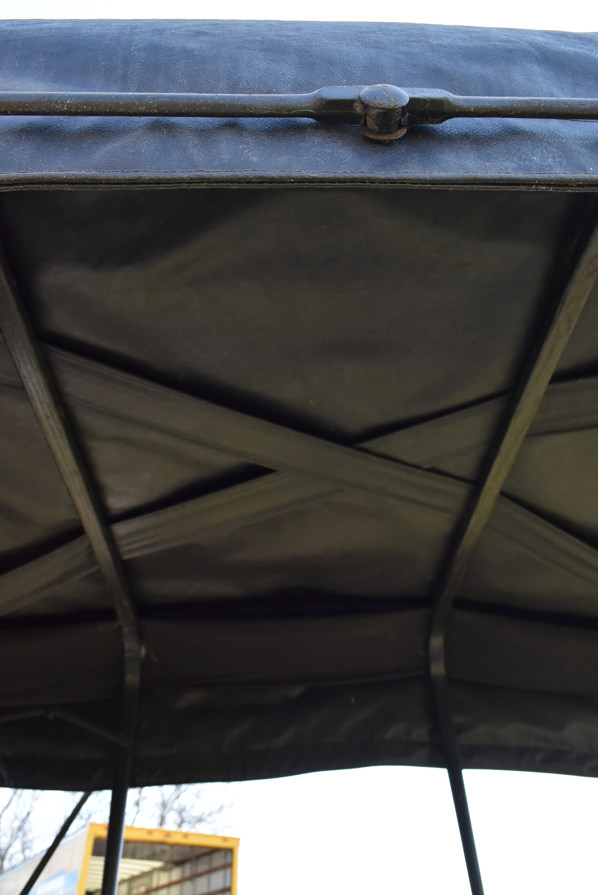 Antique Horse-Drawn Two-Seater Buggy with Dietz Lanterns