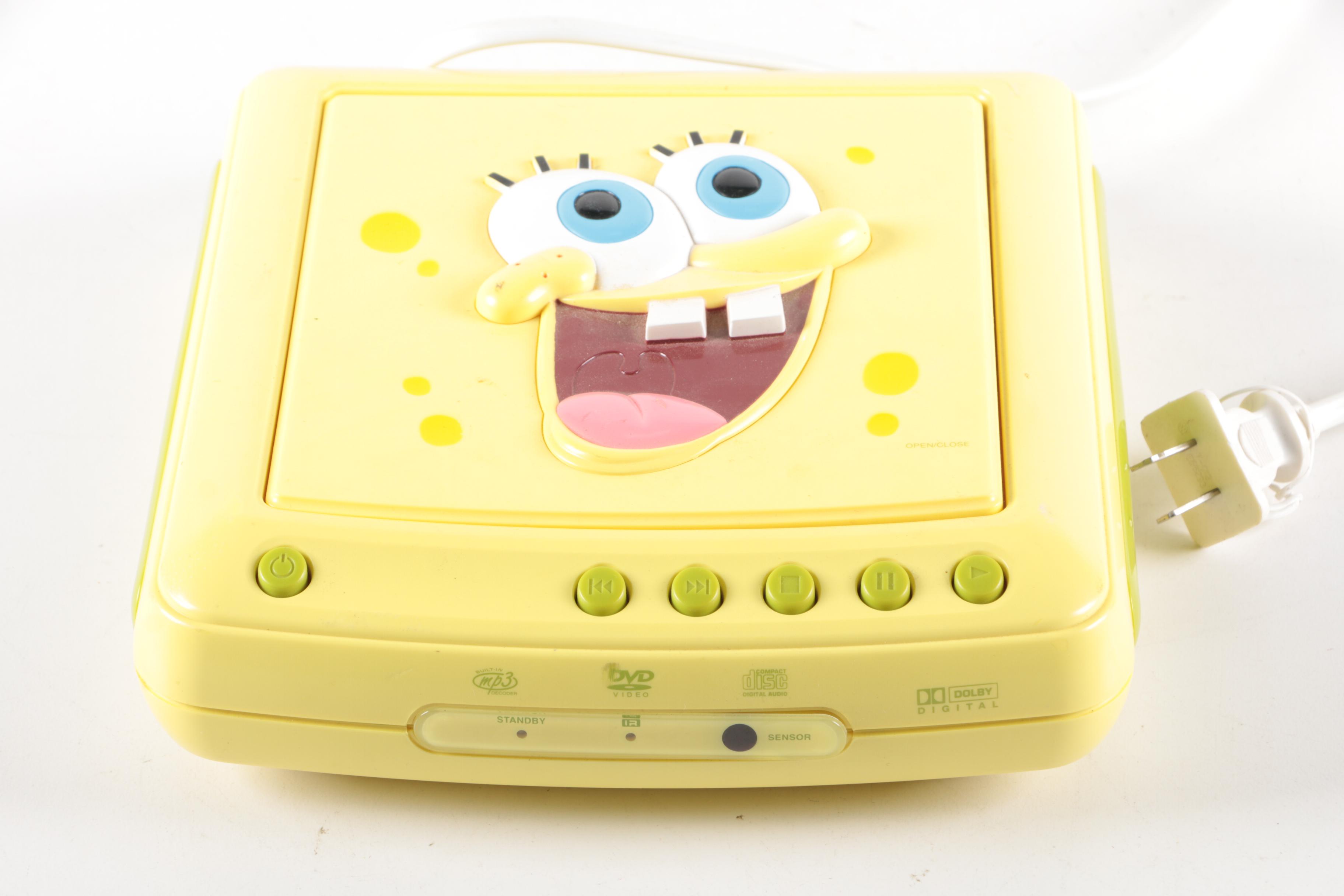 Emerson 13" "Spongebob Squarepants" Television and DVD Player
