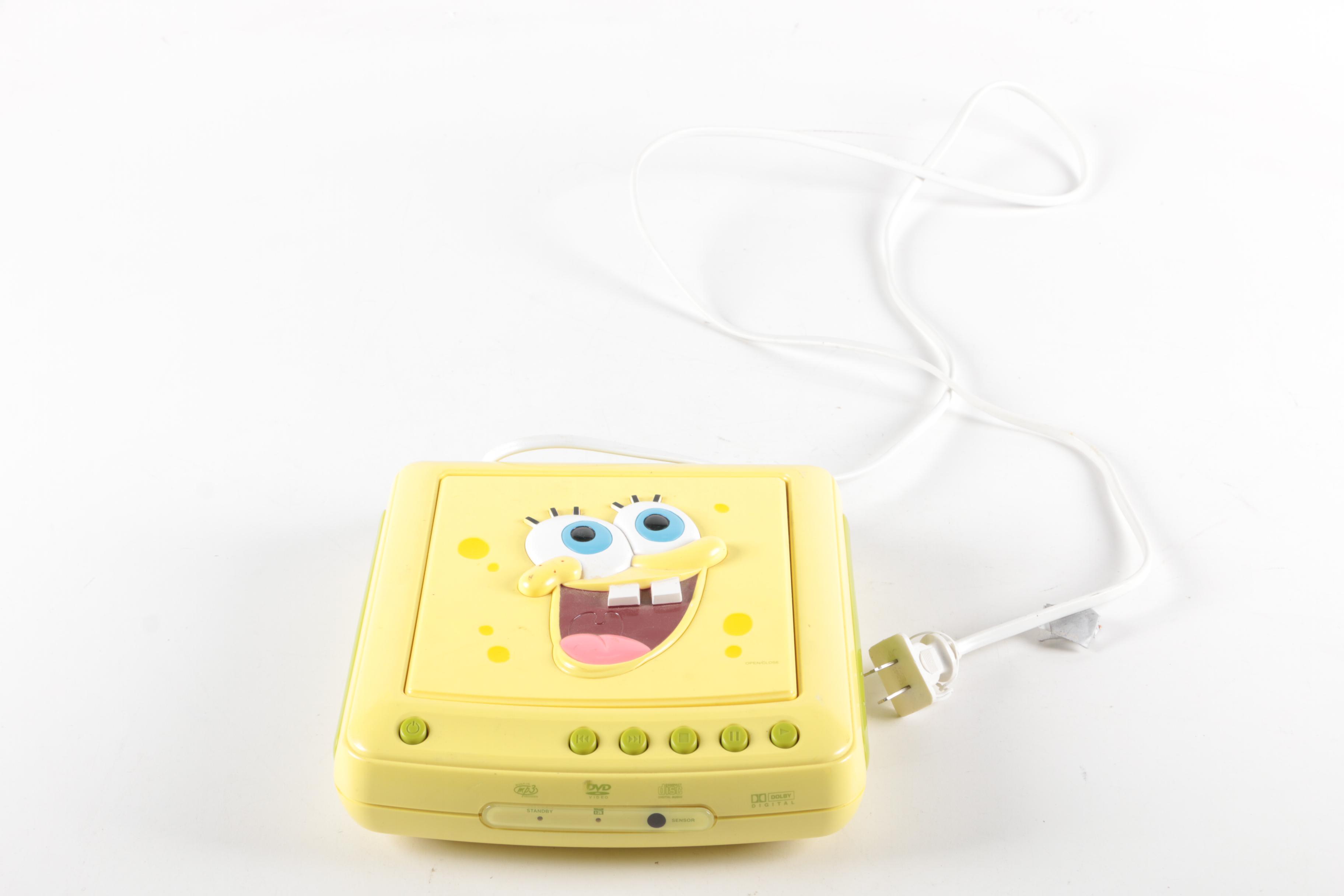Emerson 13" "Spongebob Squarepants" Television and DVD Player