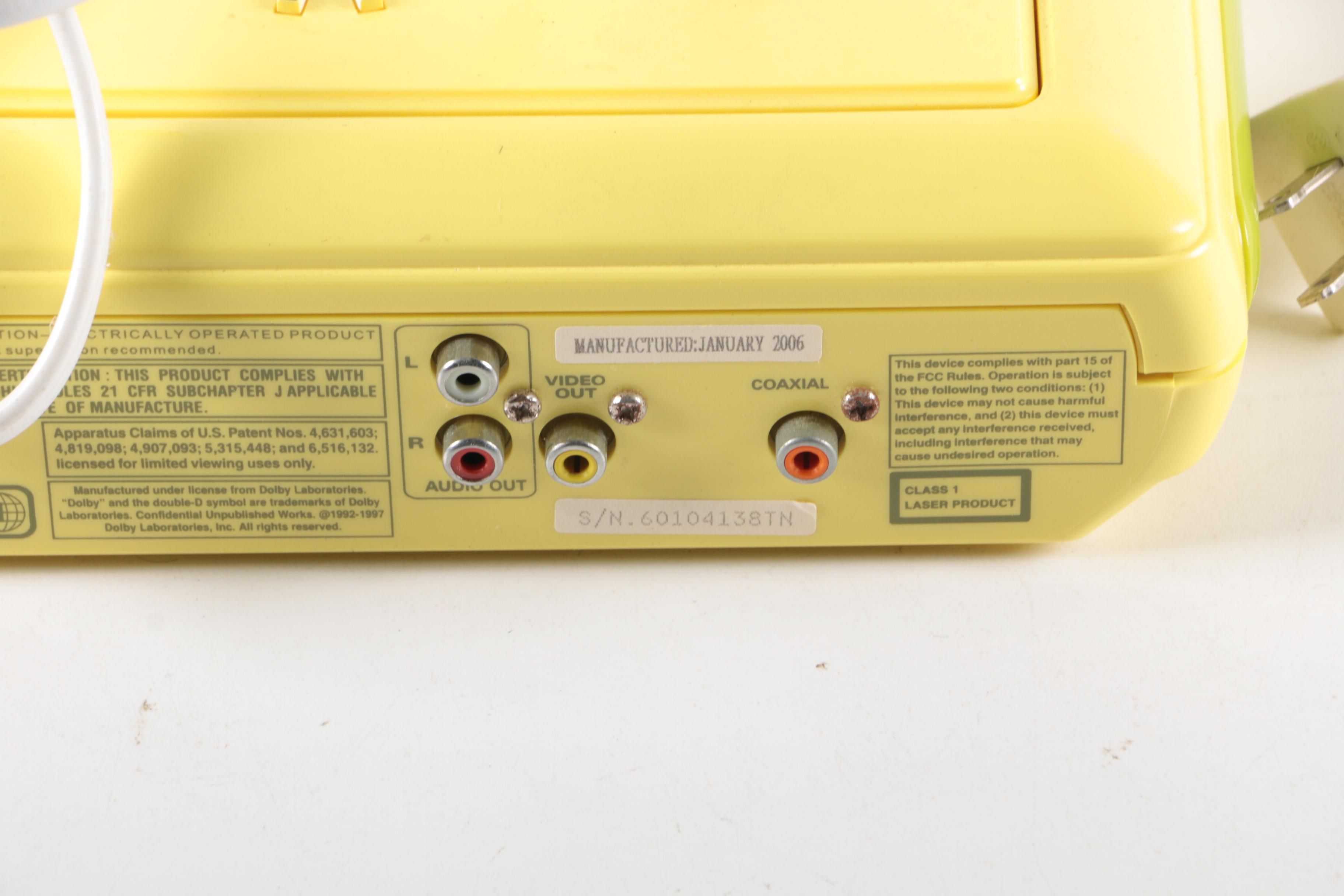 Emerson 13" "Spongebob Squarepants" Television and DVD Player