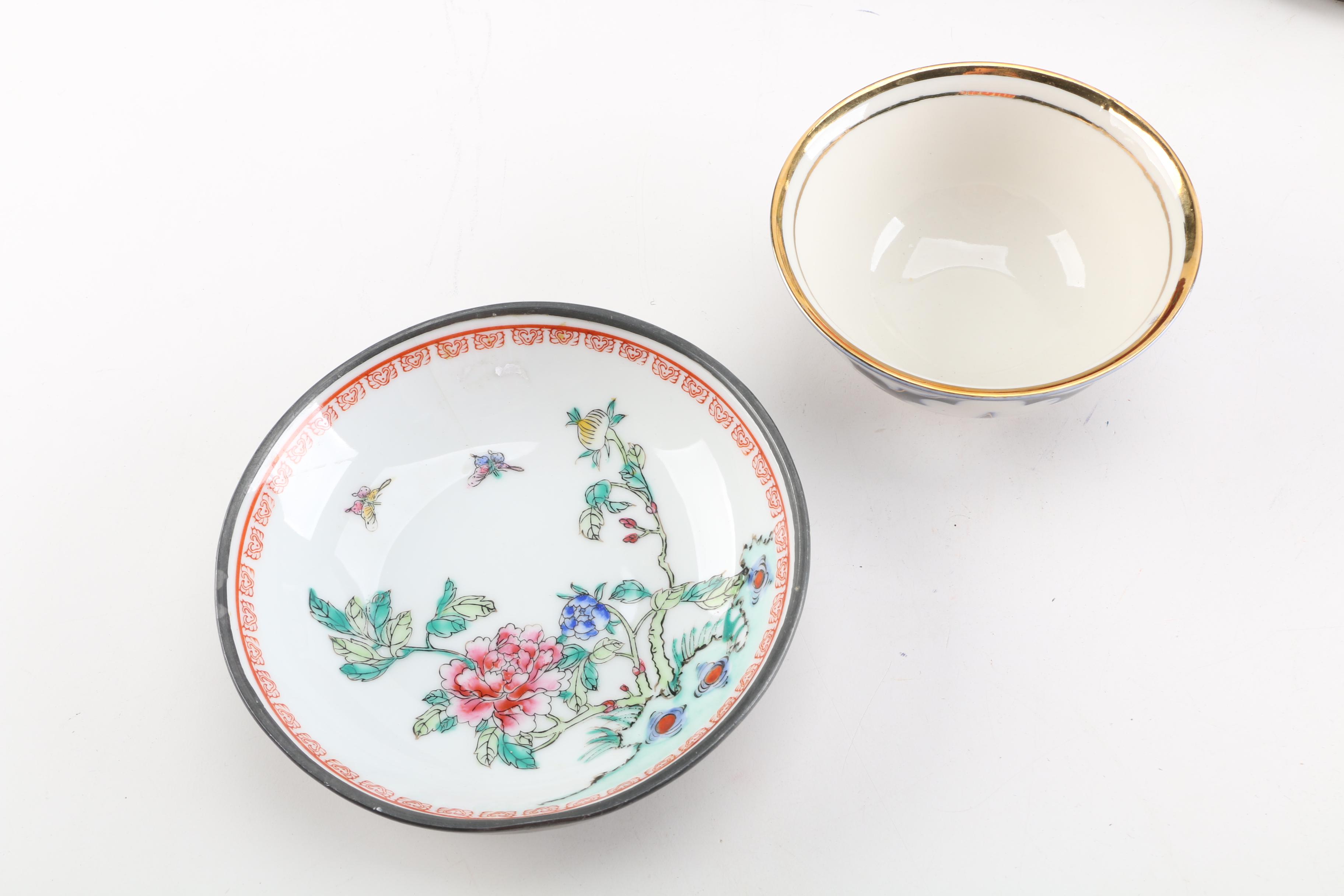 Chinese Ceramic Serveware and Decor