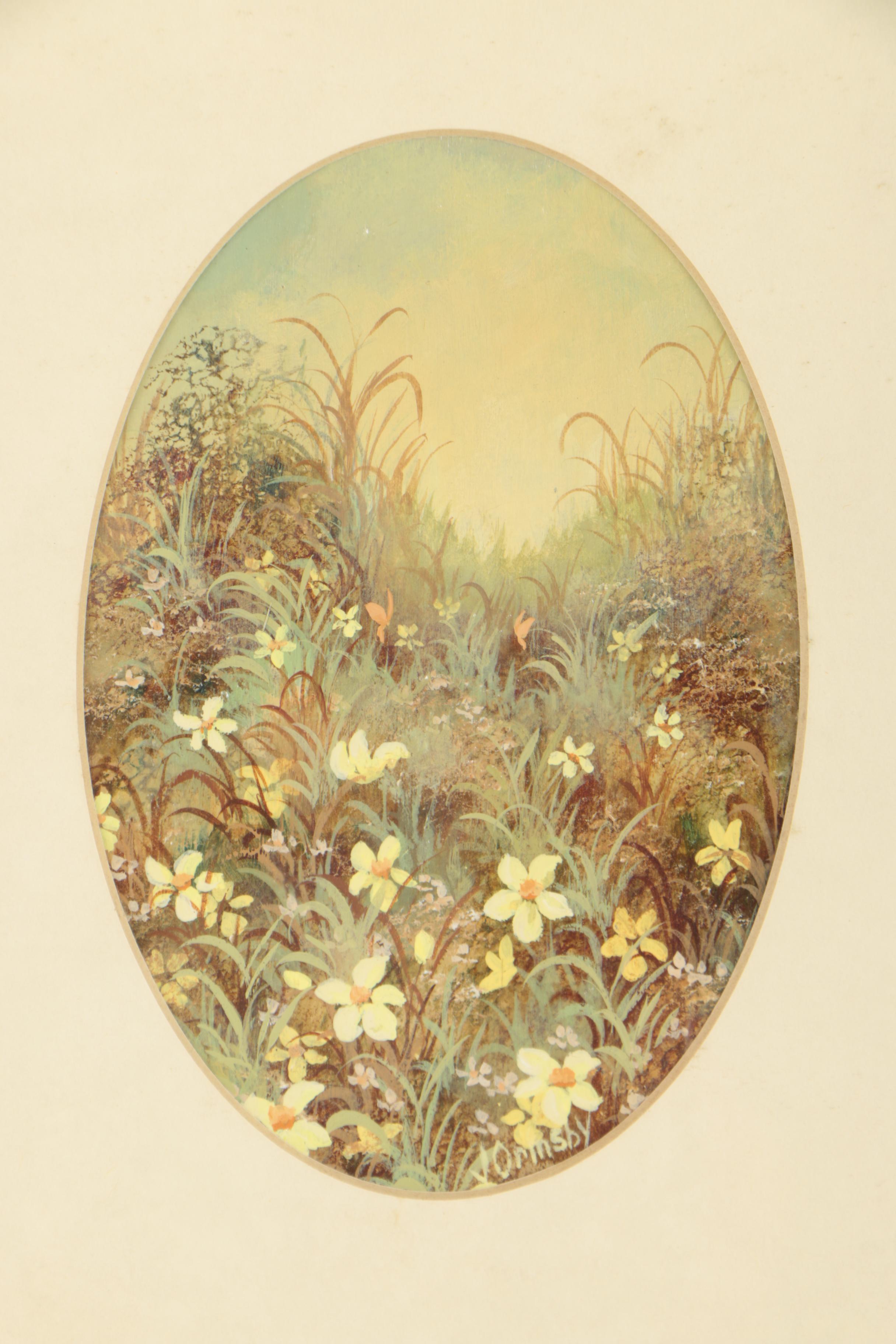 Joan Ormsby Acrylic Painting