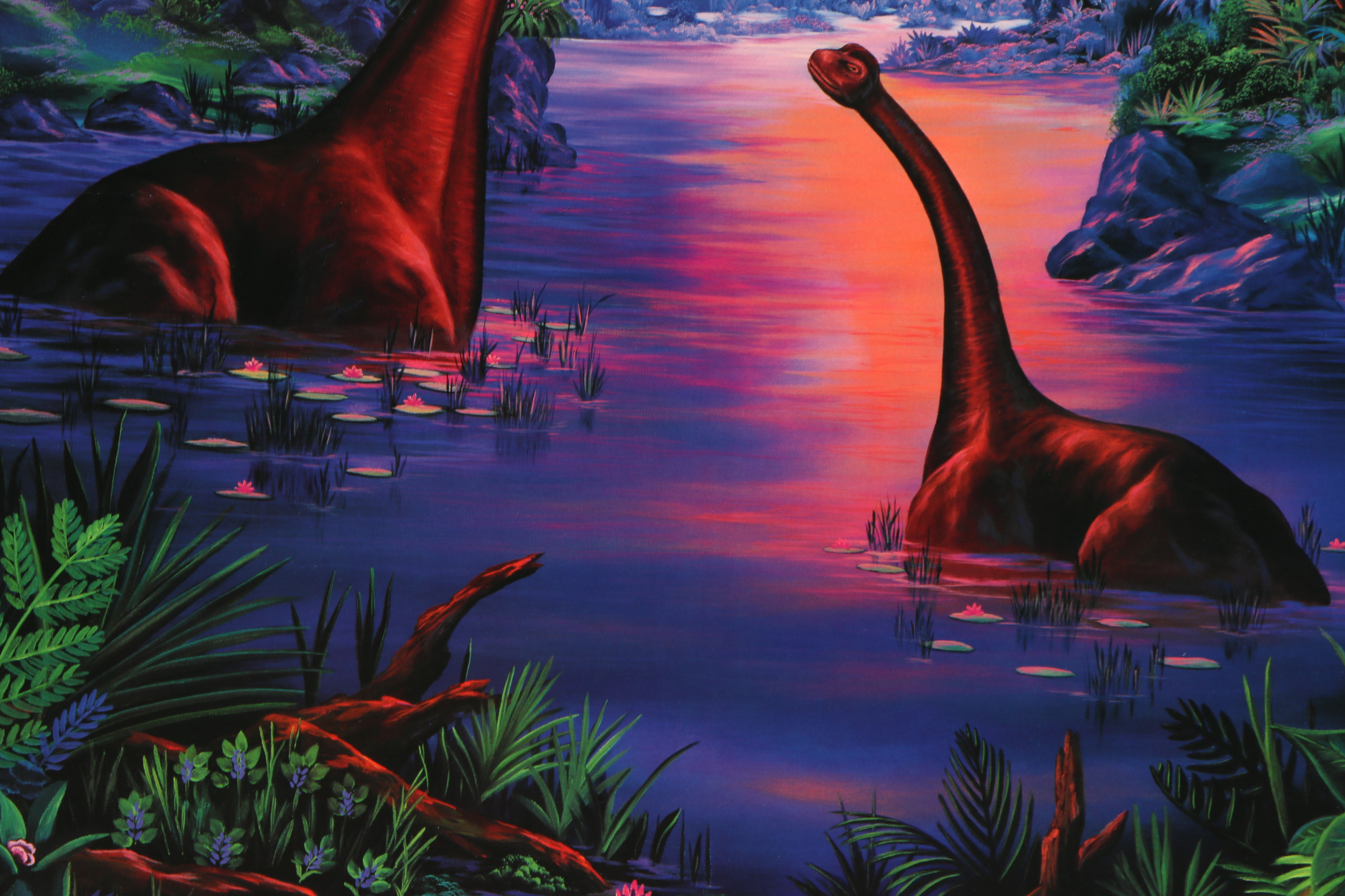 Offset Lithograph After Eric Van Raemdonck "Living Legends"