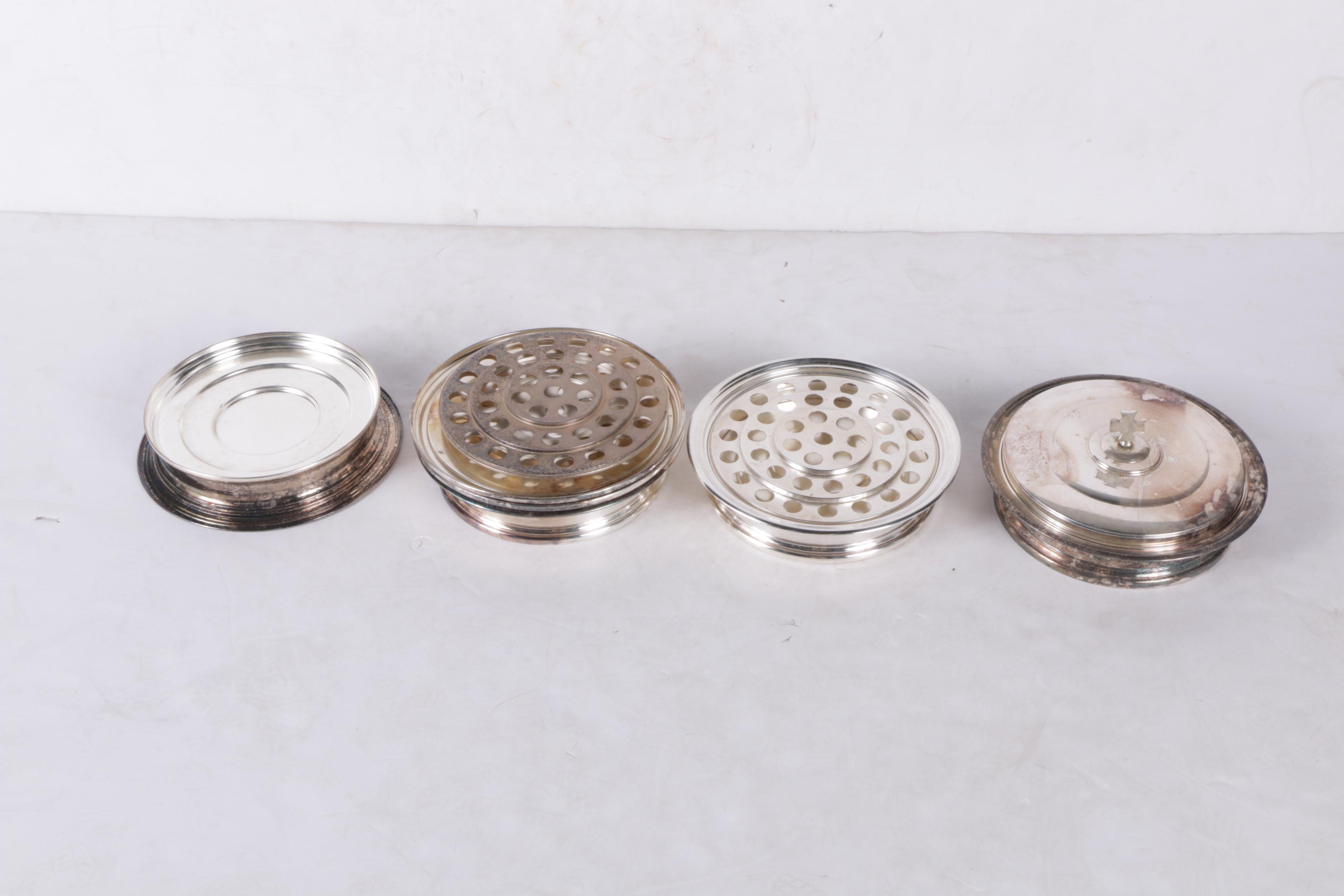 Wilcox Silver Plate Co. Communion Cup, Trays, and More