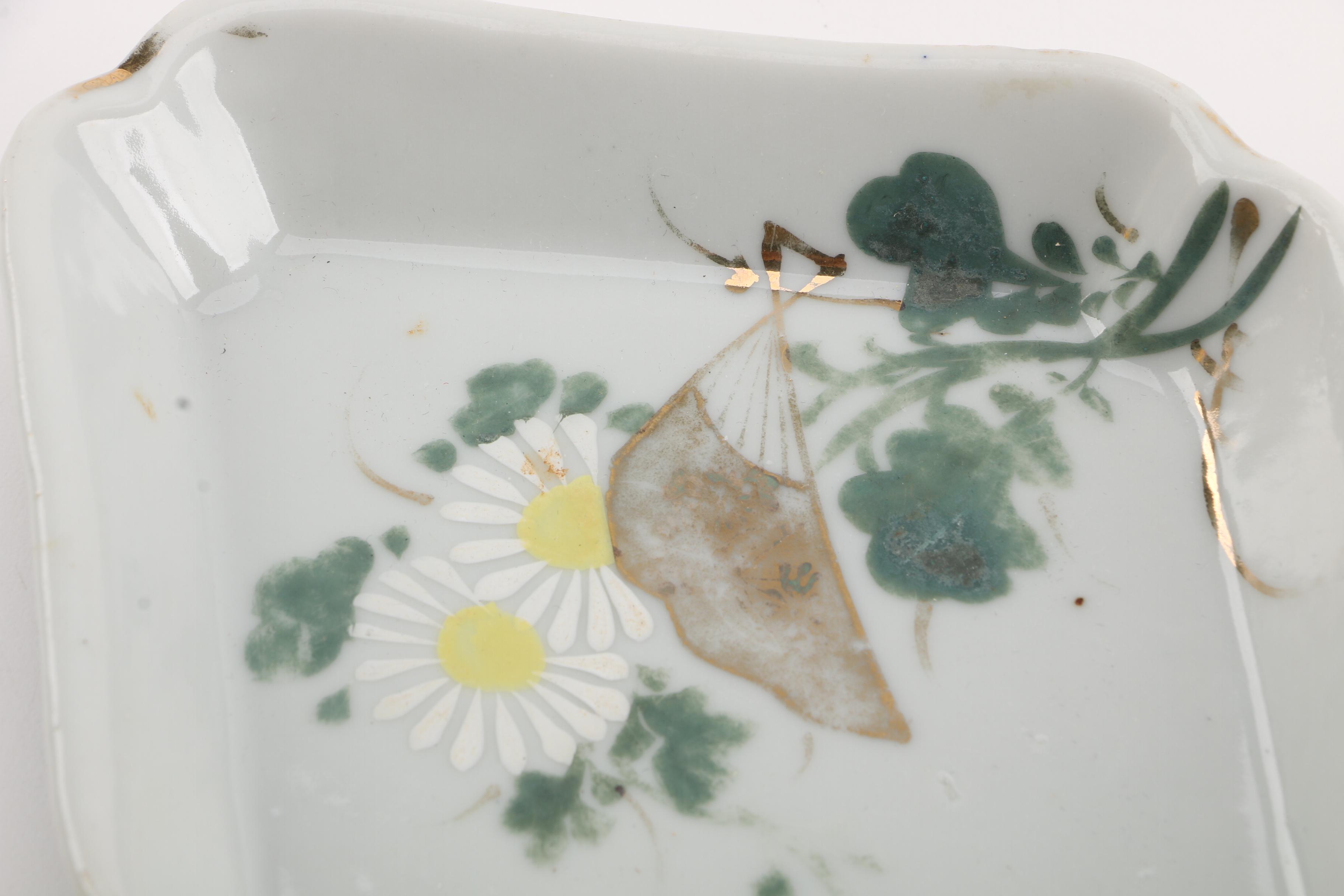 Vintage Japanese Porcelain Trinket Dishes