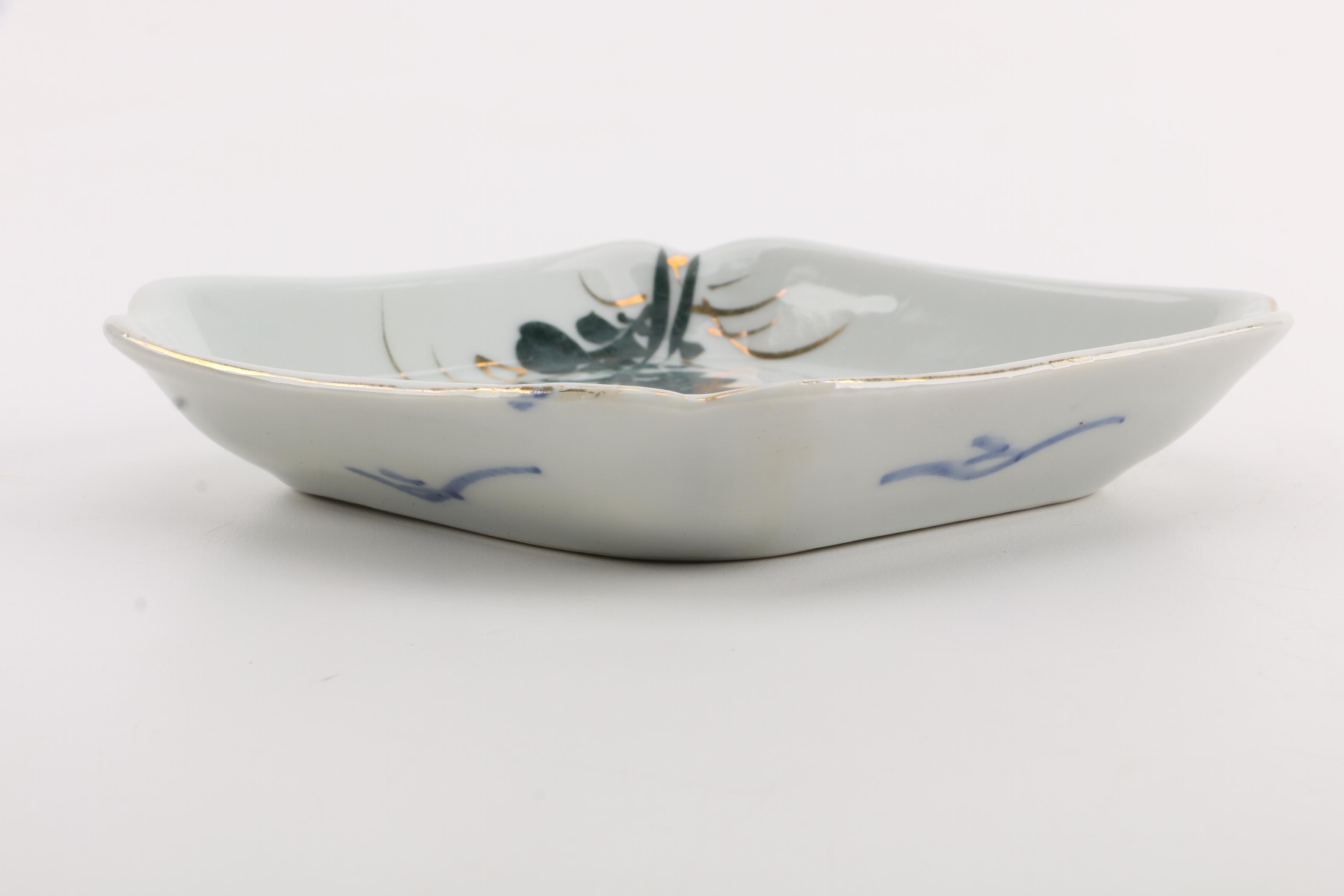 Vintage Japanese Porcelain Trinket Dishes