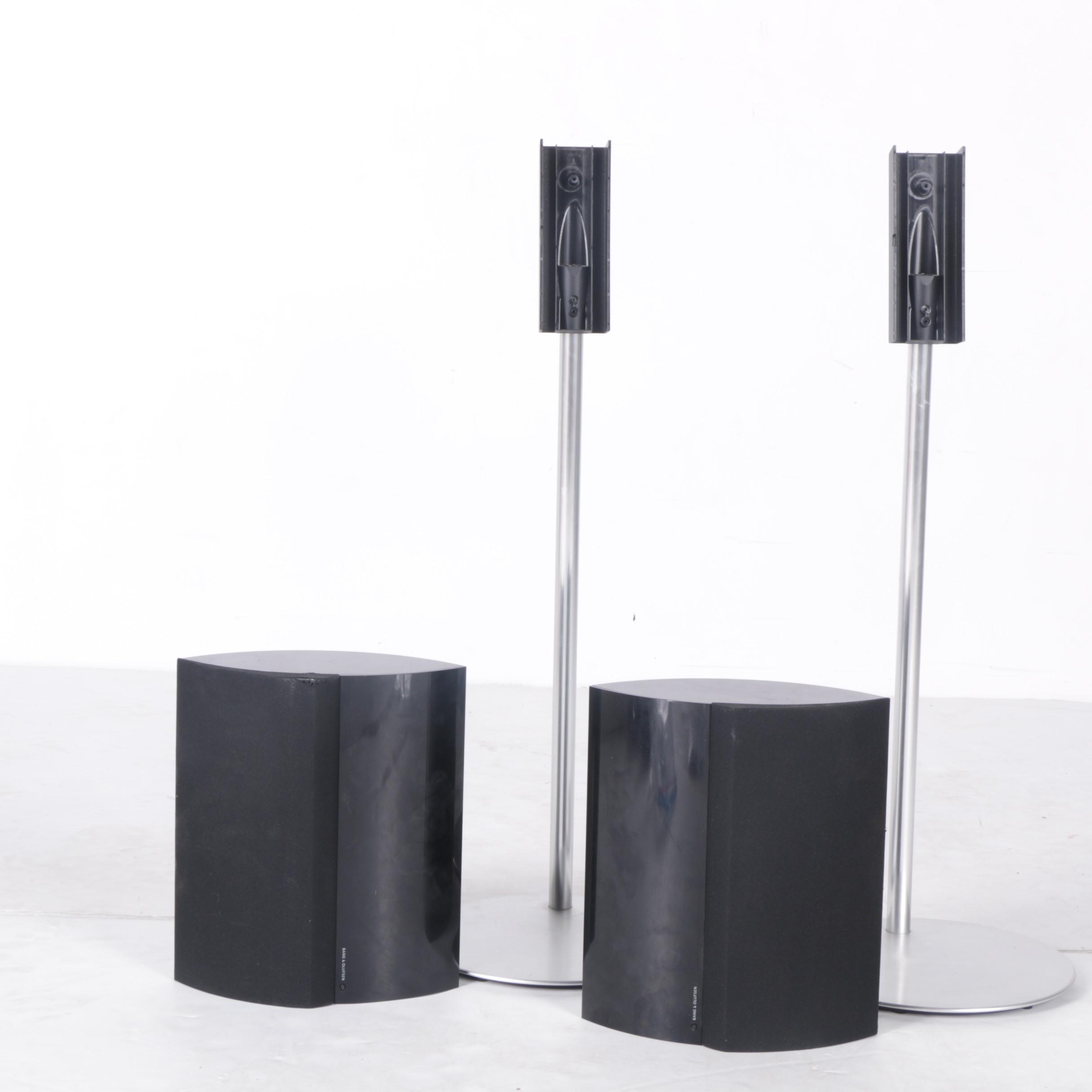 Bang & Olufsen BeoLab 4000 Speakers with Stands and Cords