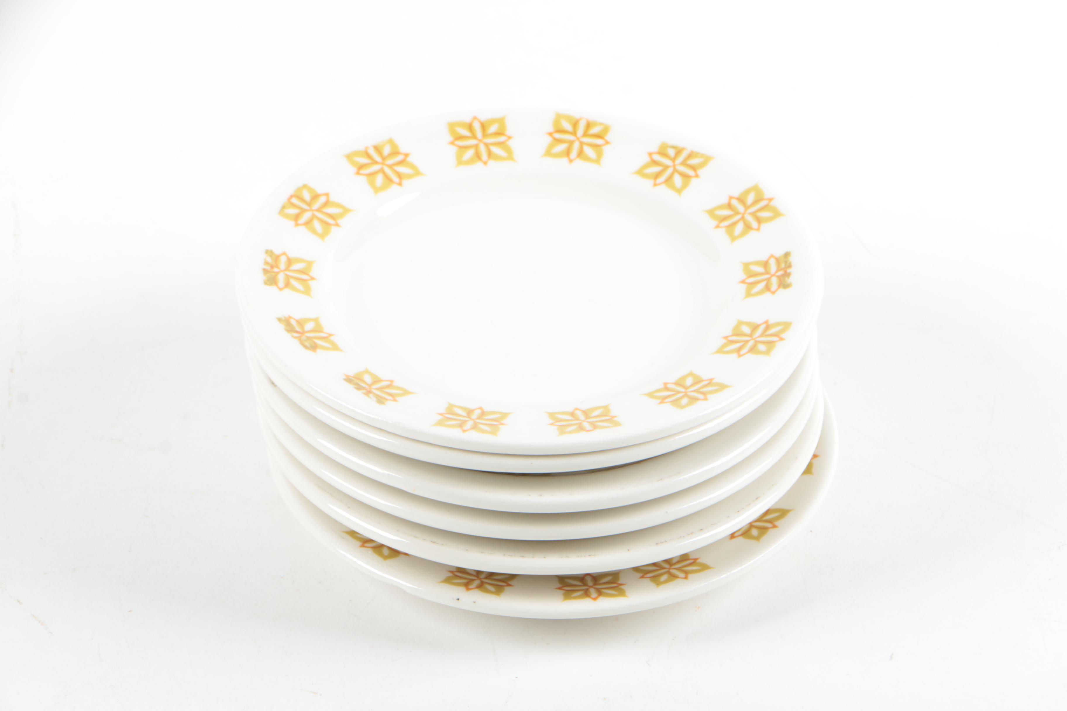 Vintage McCoy Pottery Turkey Pitcher, Homer Laughlin Saucers and Baking Dish