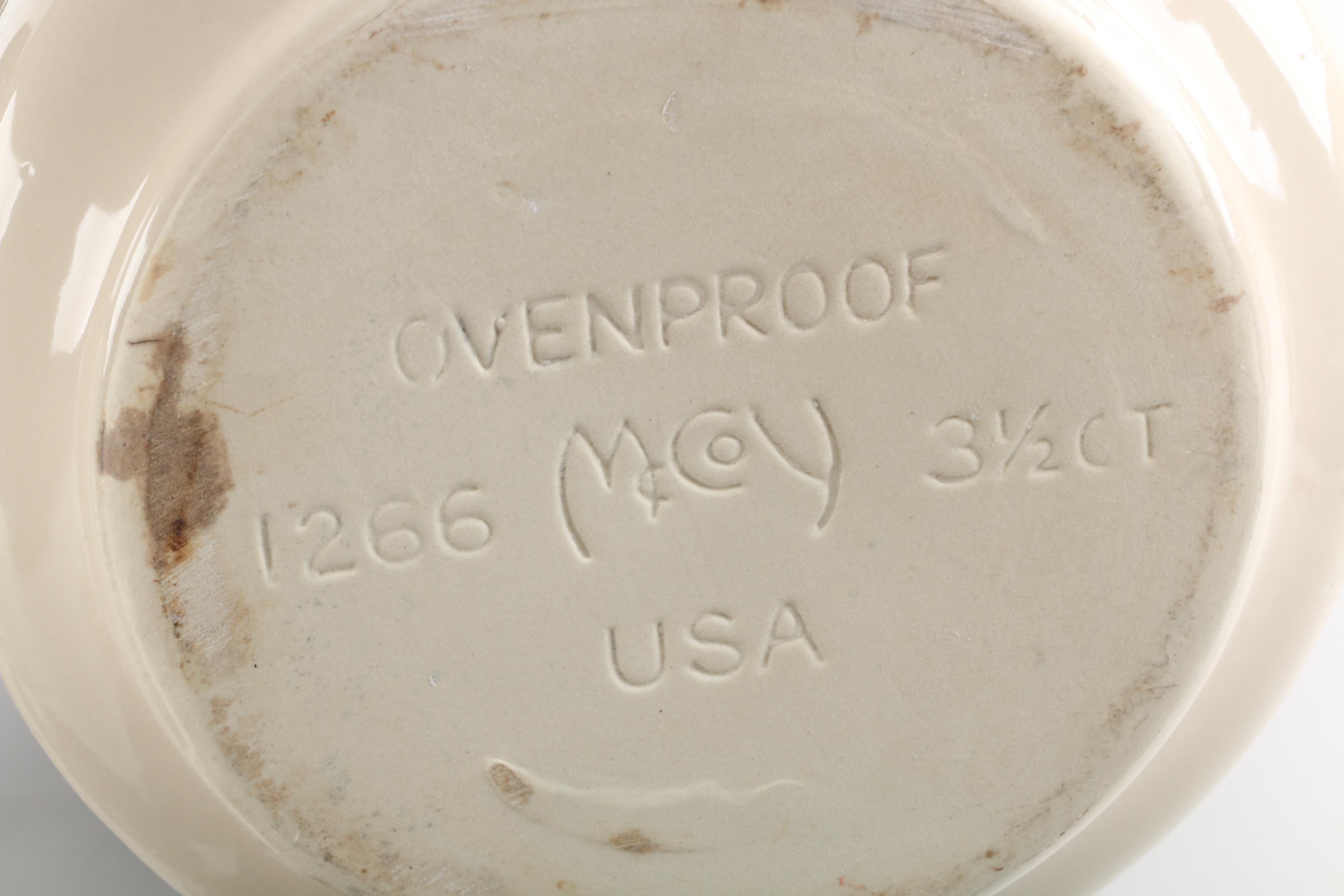 McCoy Lidded Bean Crock with Cookie Jars