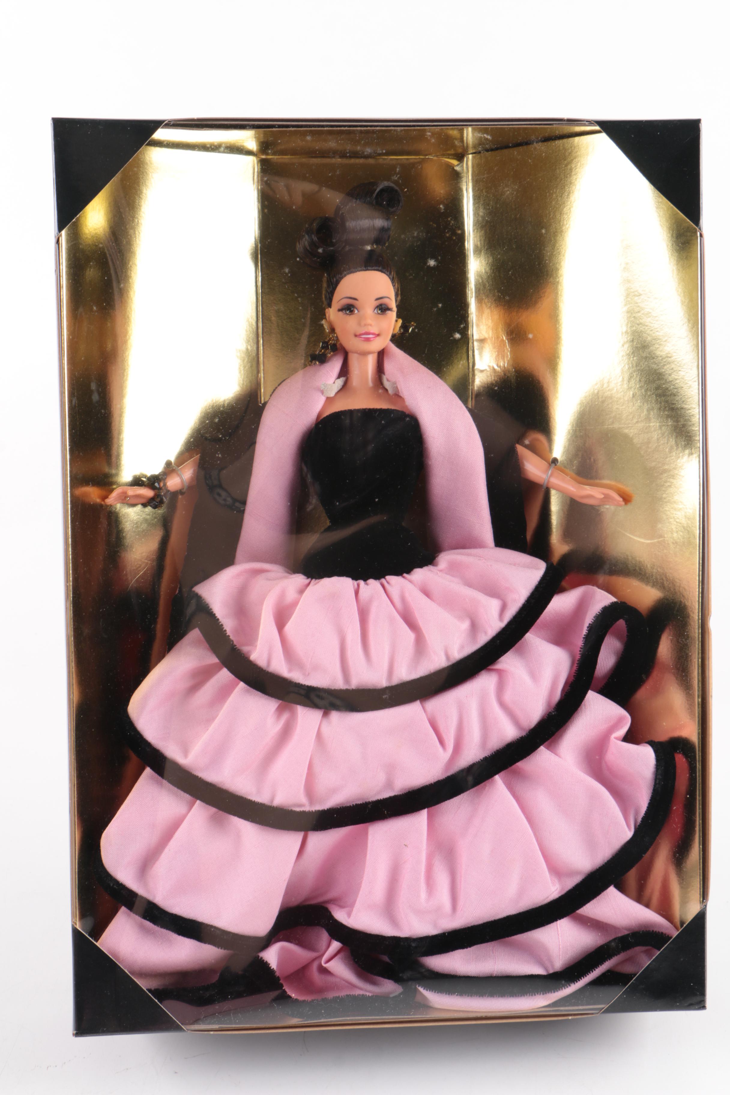 Mattel Limited Edition Barbie Dolls Featuring "Escada"