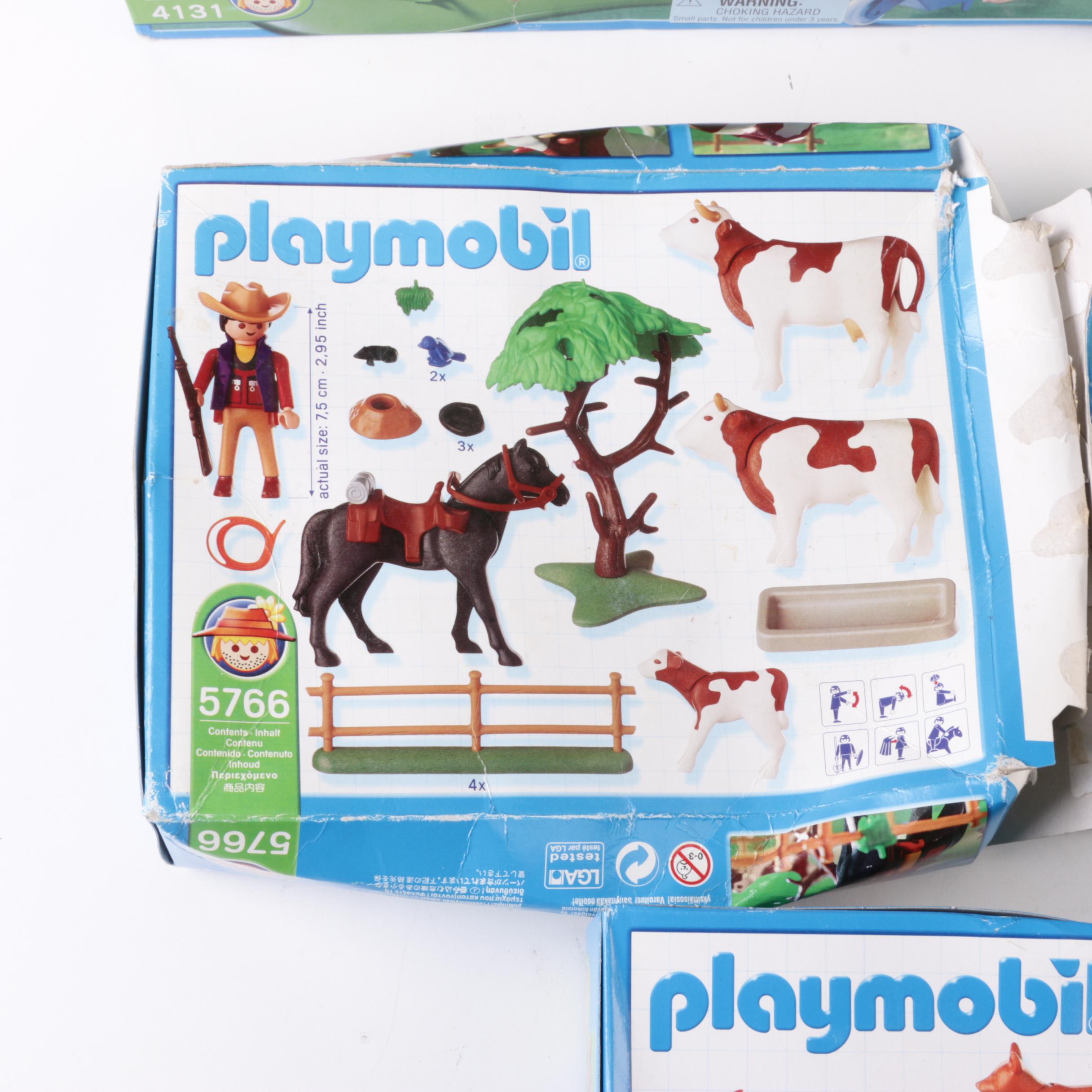 Playmobil Farm Themed Playsets