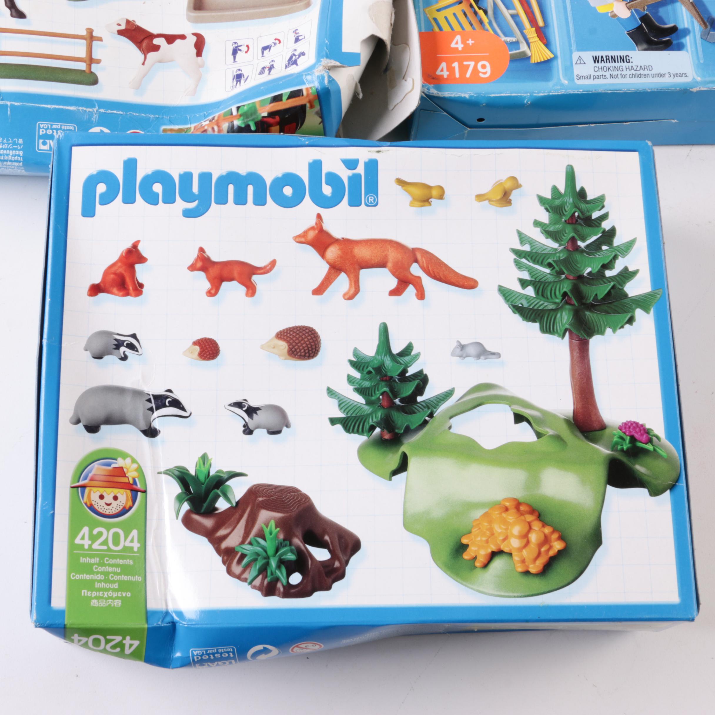 Playmobil Farm Themed Playsets