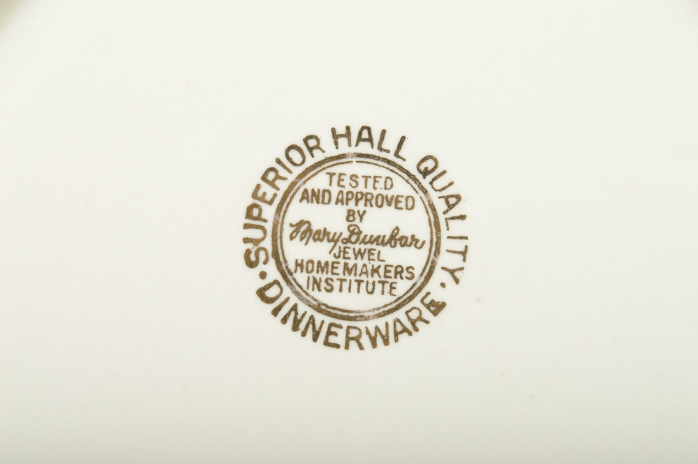 Vintage Hull, Delft, and Fiestaware Tableware