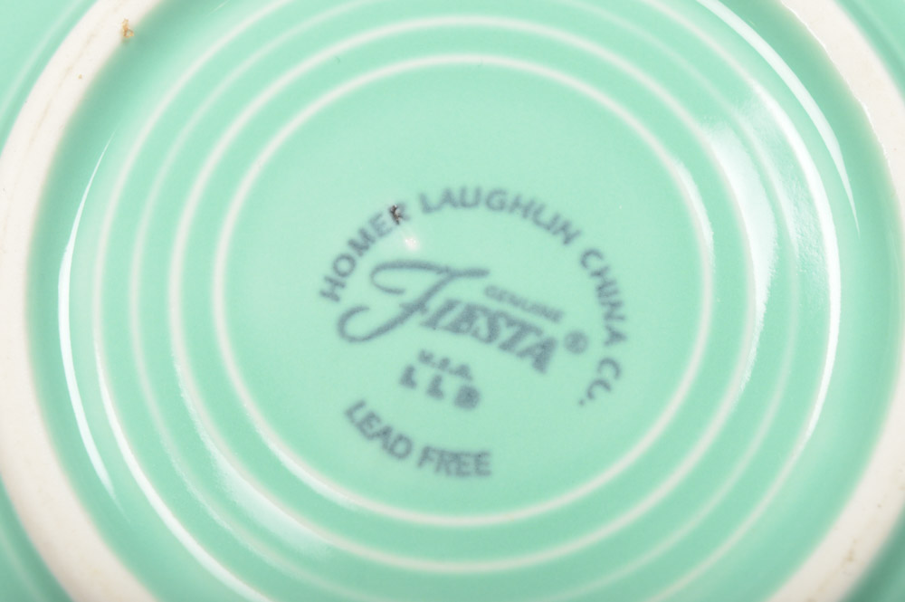 Vintage Hull, Delft, and Fiestaware Tableware