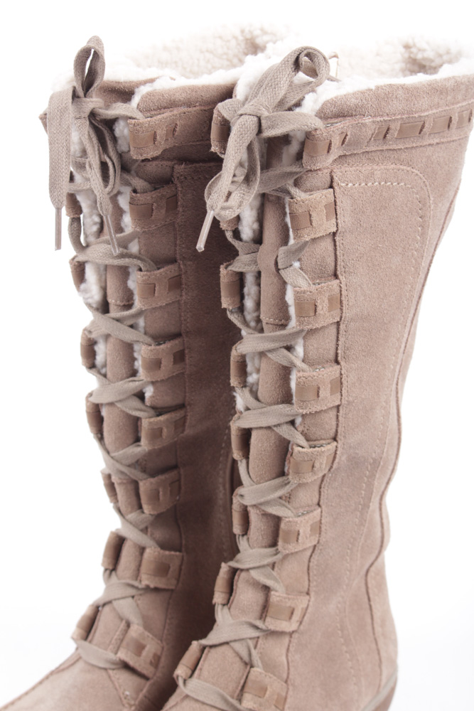 Women's Timberland Granby Tall Suede Lace-Up Boots