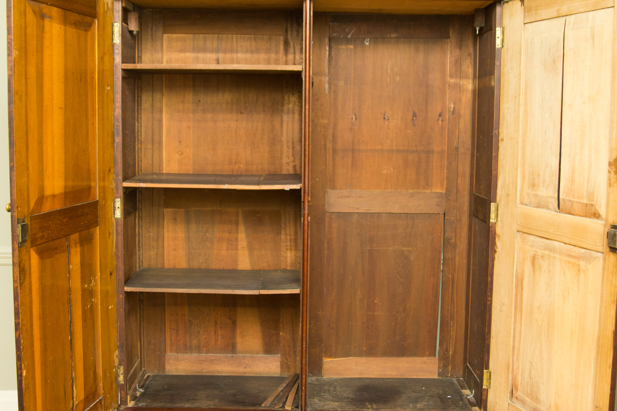 French Mahogany Armoire, circa 1860: Napoleon III