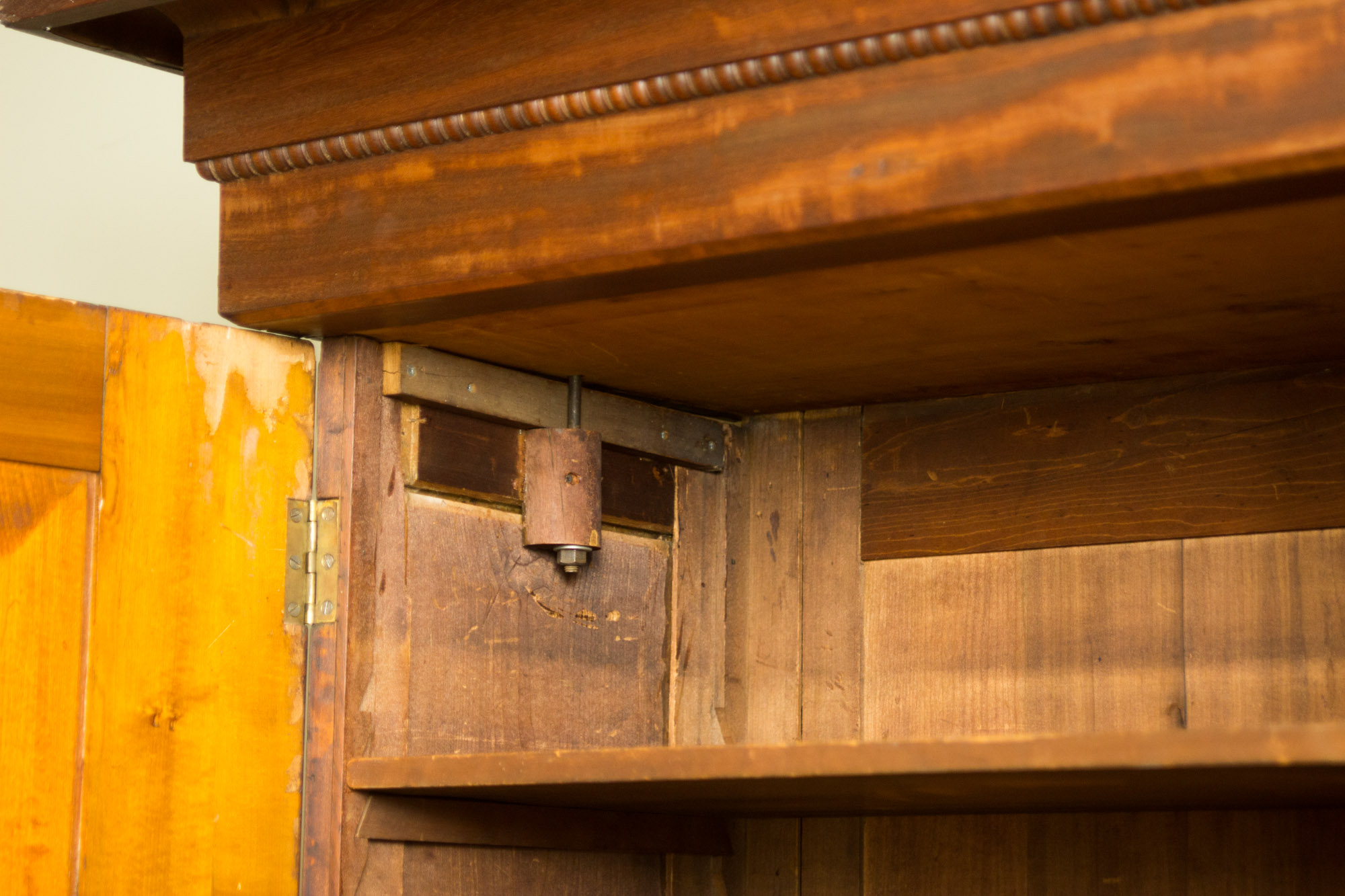 French Mahogany Armoire, circa 1860: Napoleon III