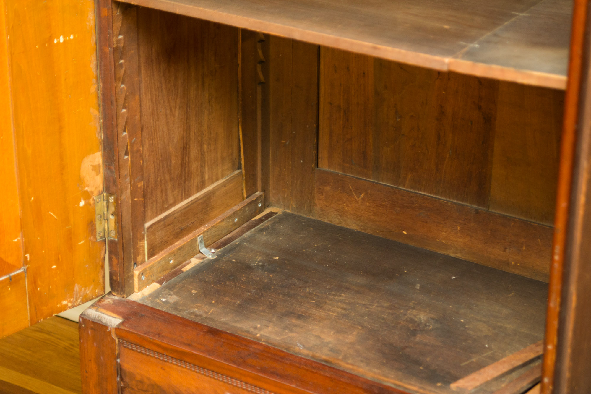 French Mahogany Armoire, circa 1860: Napoleon III