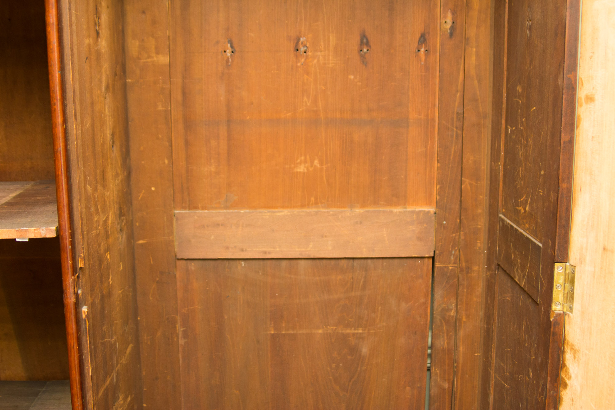 French Mahogany Armoire, circa 1860: Napoleon III