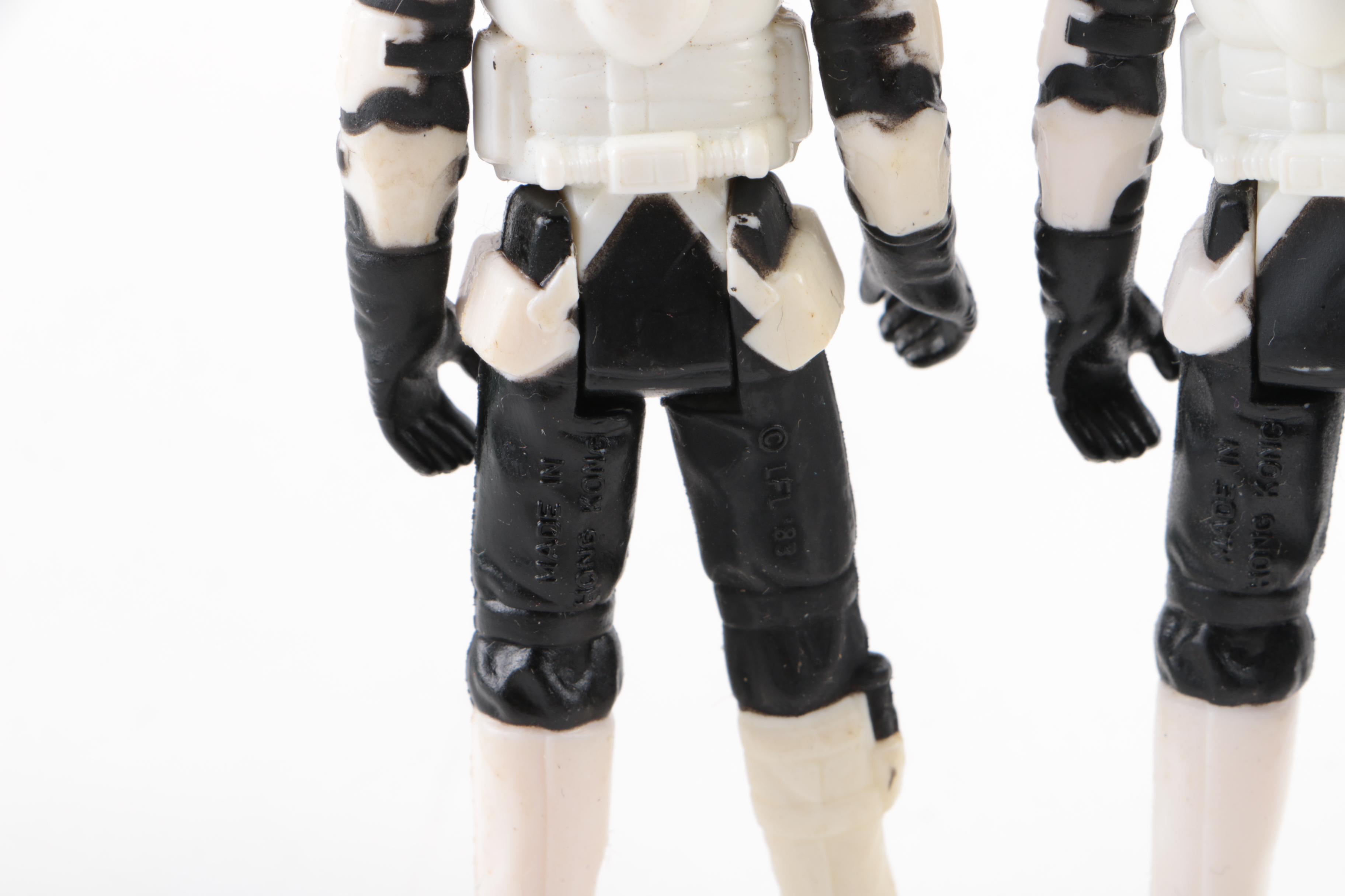 1980s Kenner Star Wars "Endor Trooper" and "Ewok" Action Figures