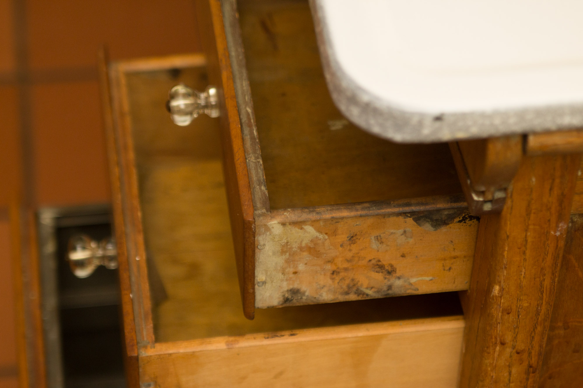 Vintage Oak Hoosier Style Kitchen Cabinet by Sellers