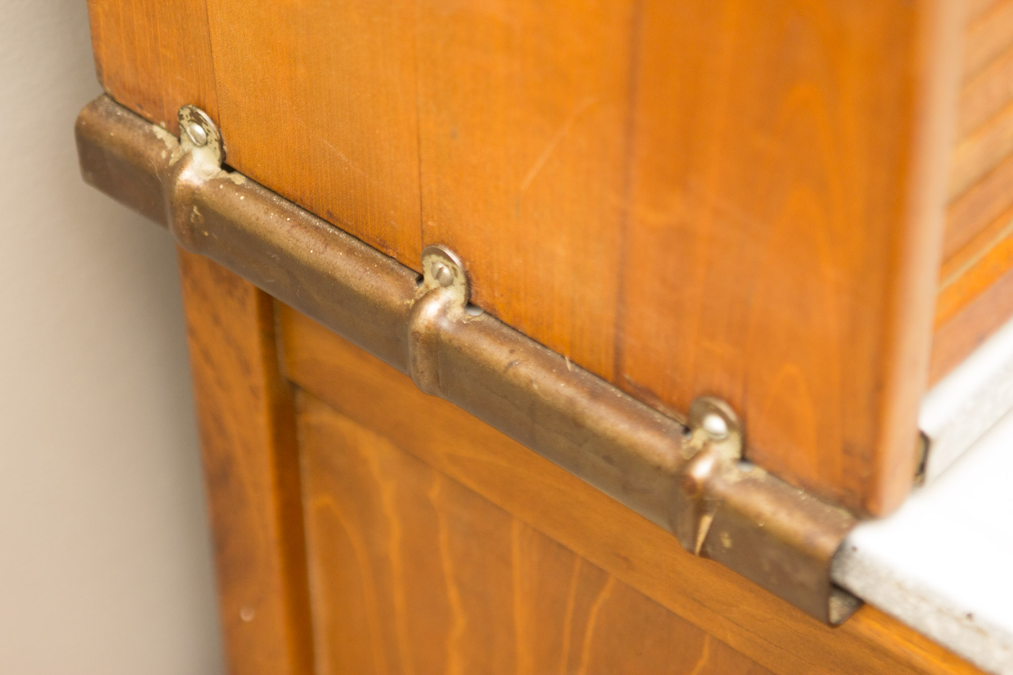 Vintage Oak Hoosier Style Kitchen Cabinet by Sellers