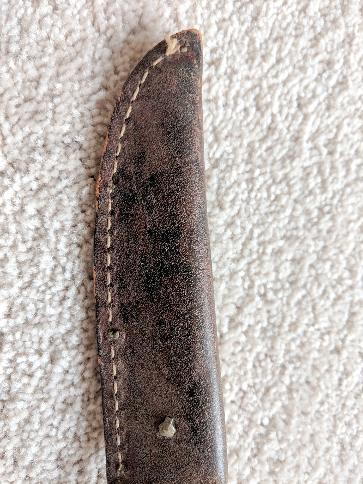 Vintage Weske Hunting Knife with Bakelite Handle