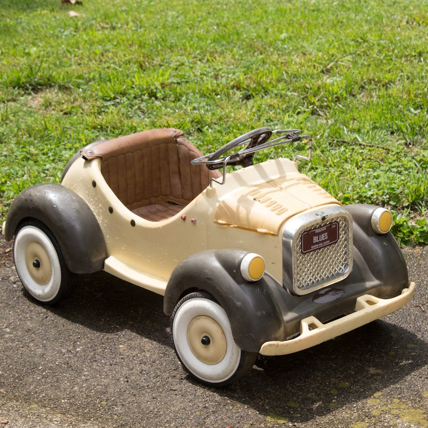 Vintage Battery Operated Ride On Car