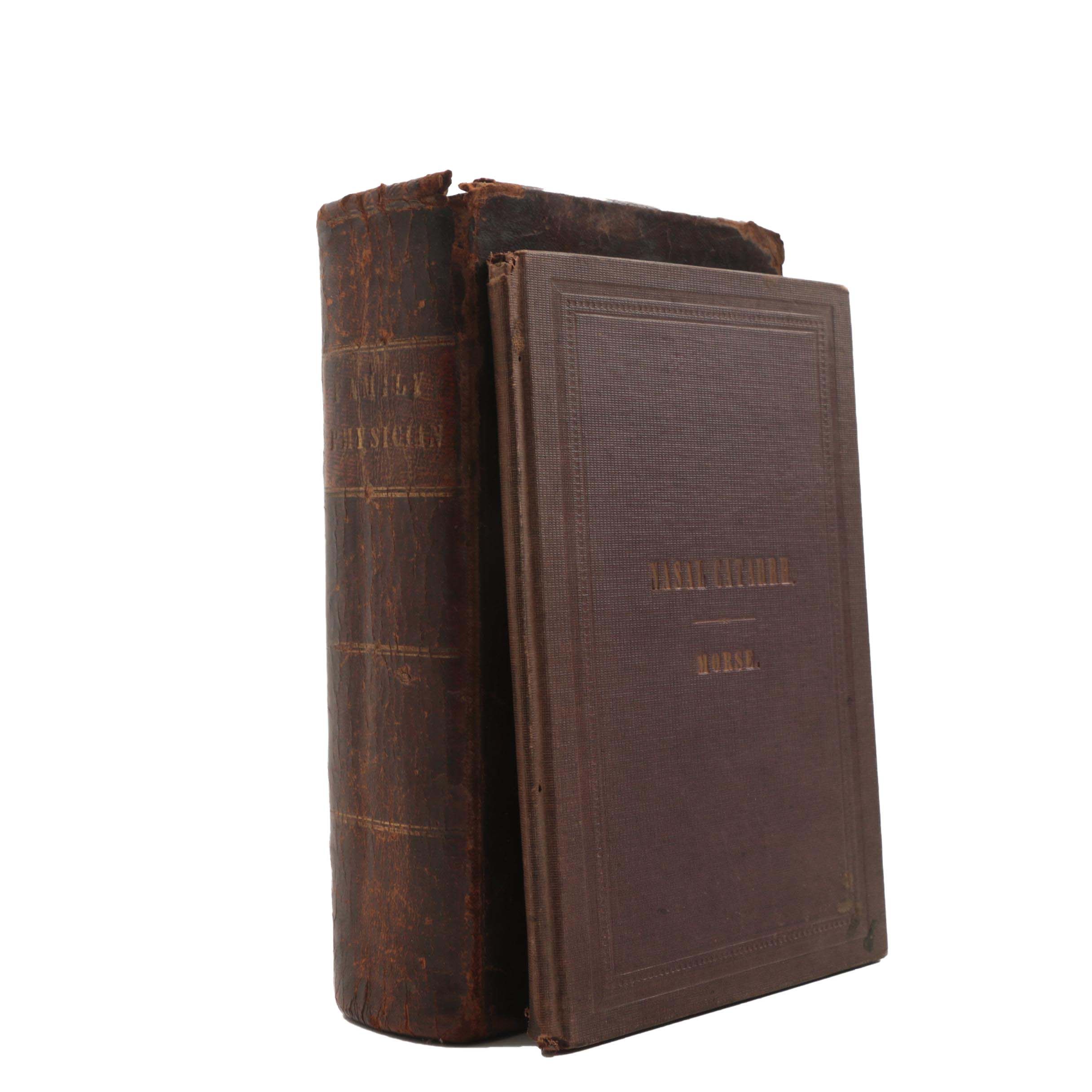 1838 "The Family Physician" and 1876  "On Nasal Catarrh"