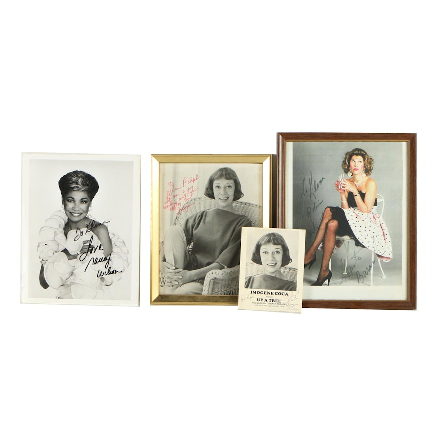 Vintage and Contemporary Autographed Portraits