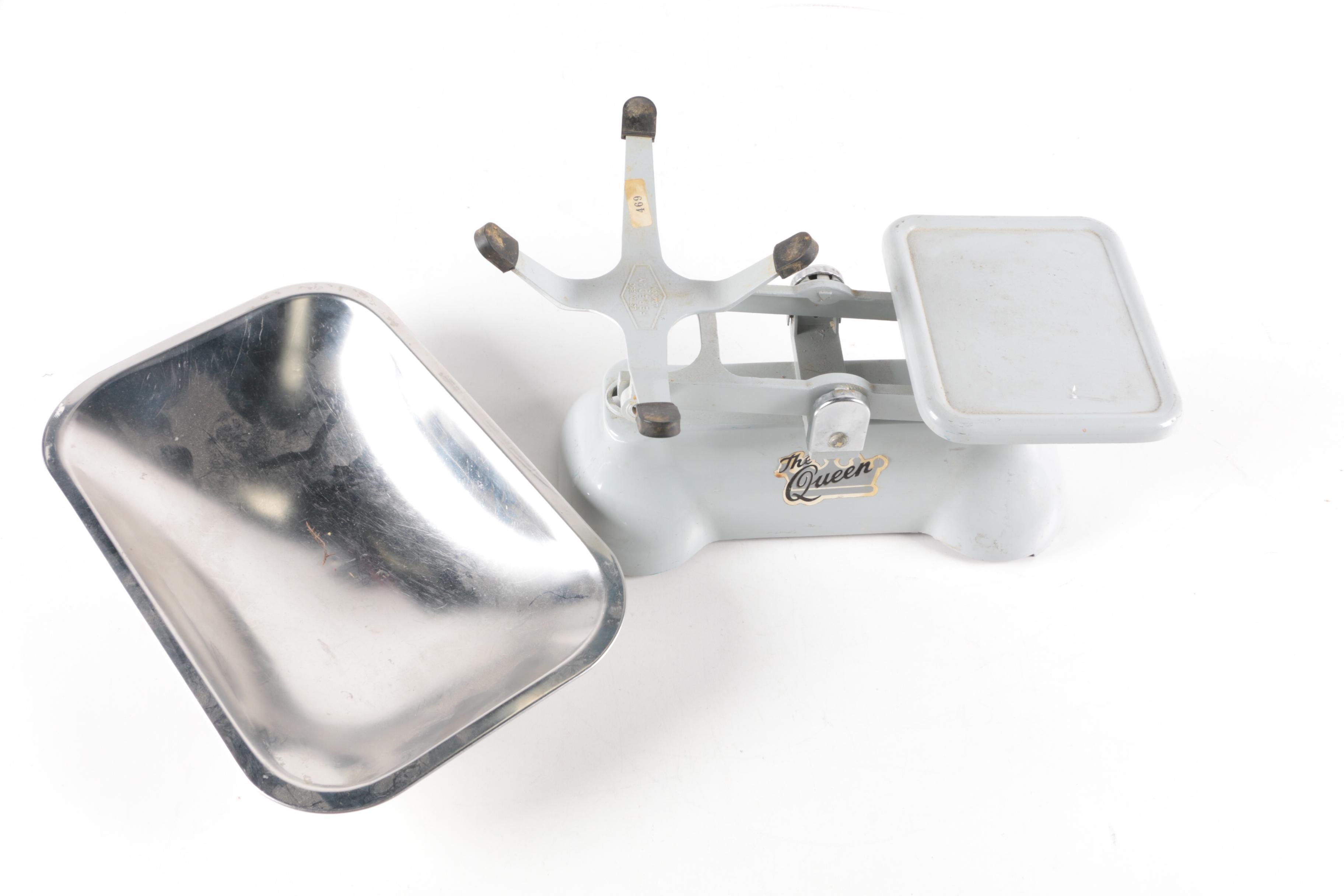 Fereday Weylux "The Queen" Kitchen Scale and Weights