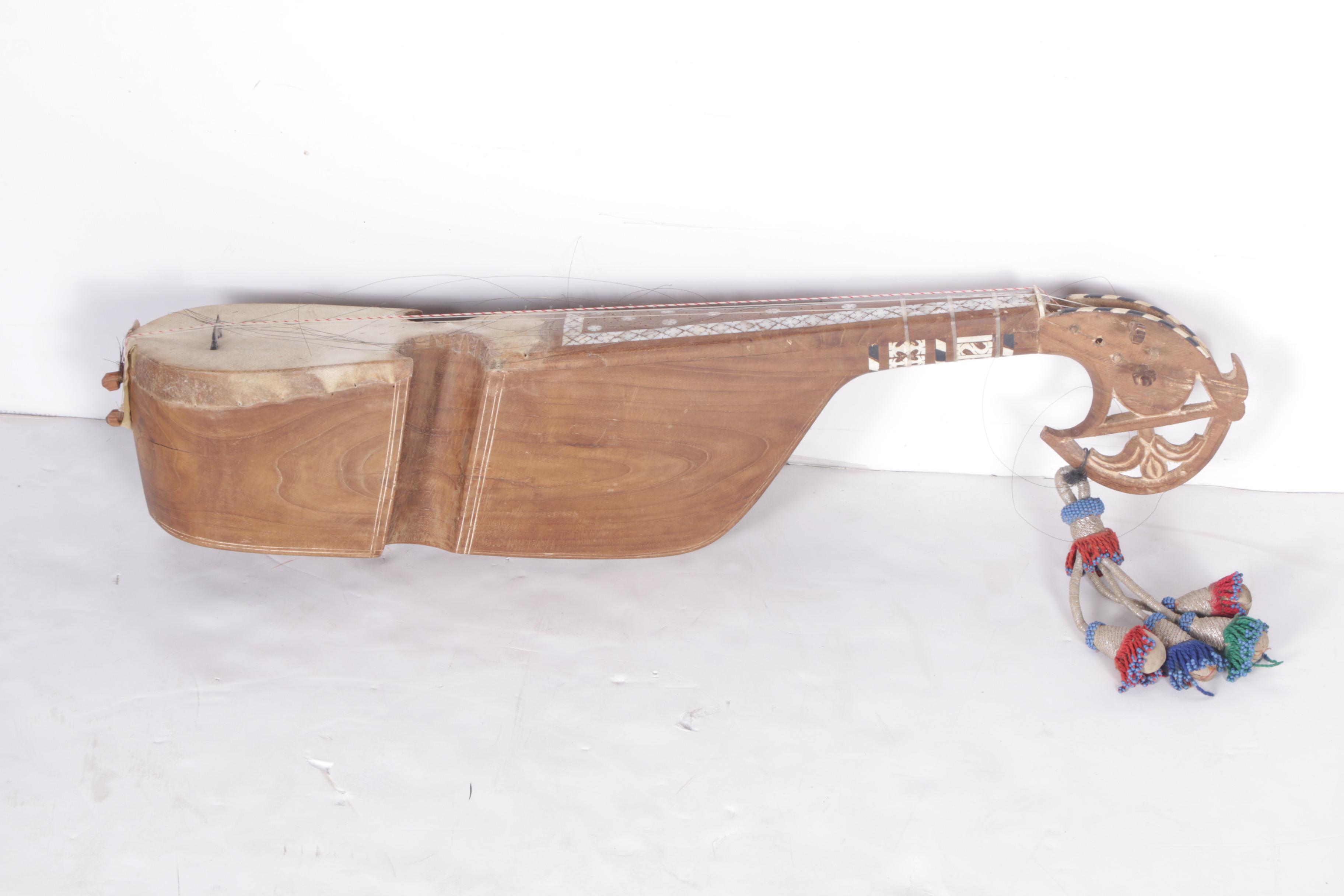 Afghan Rubab Stringed Instrument