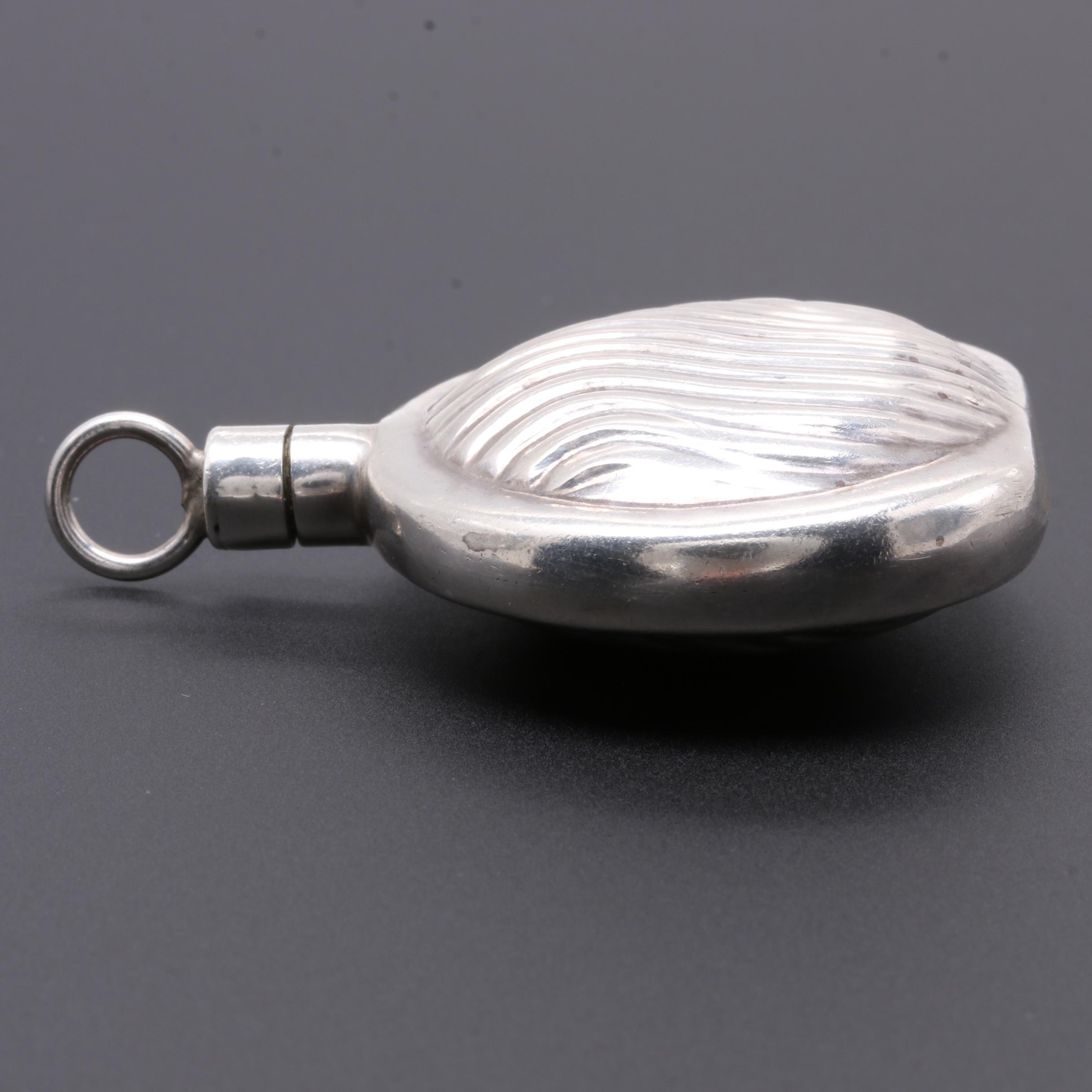 Taxco Mexico Sterling Silver Necklace and Bottle Pendant