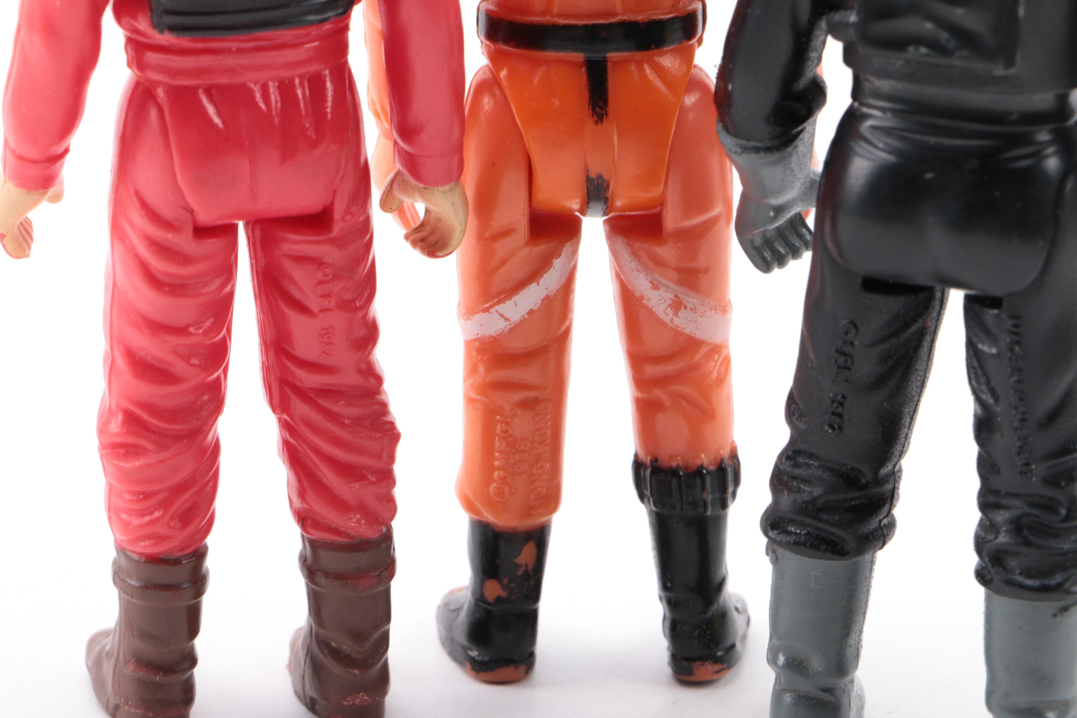 Vintage Kenner "Star Wars" Pilot Action Figures