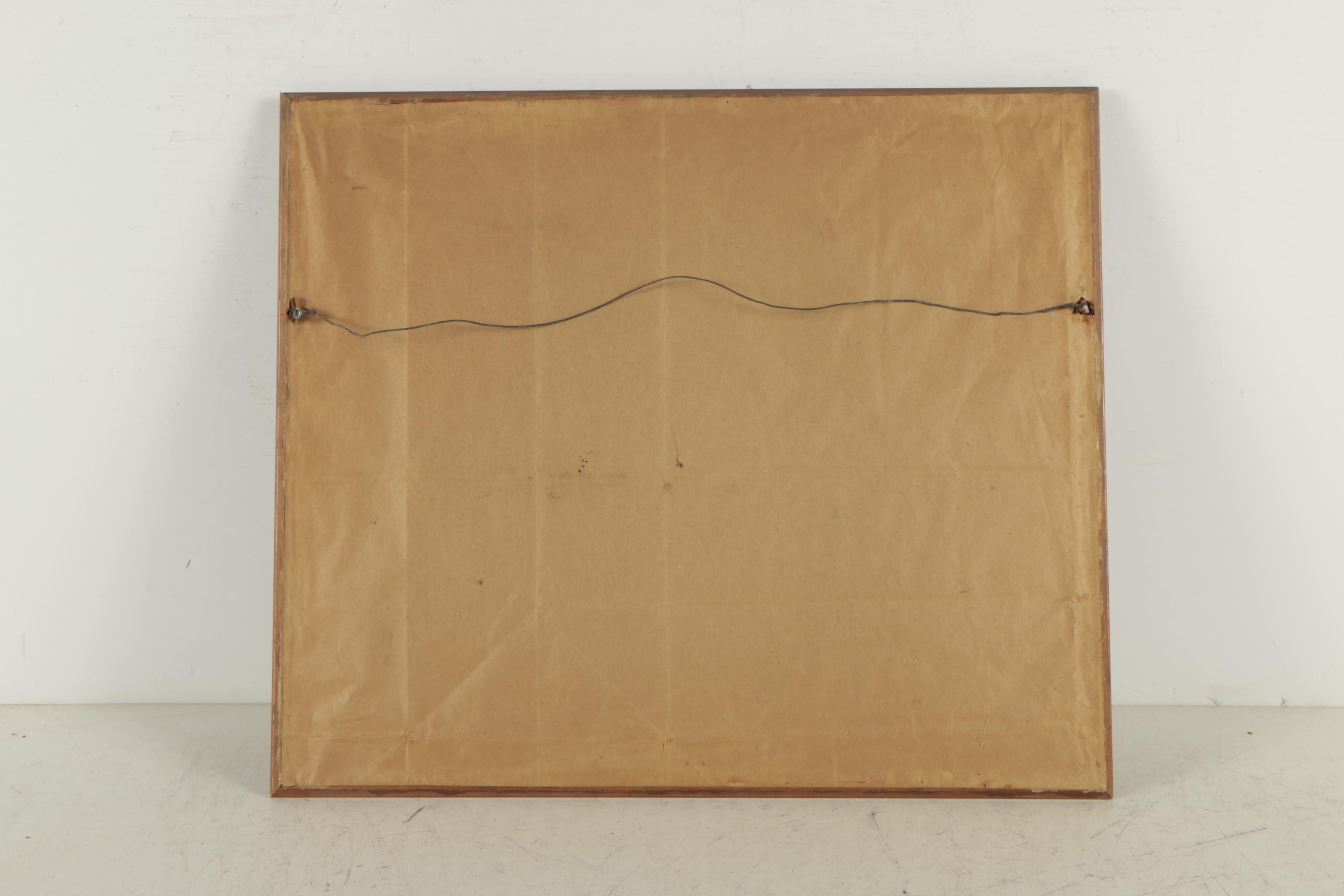 Coll Dyed And Tooled Hide of Classical Architecture