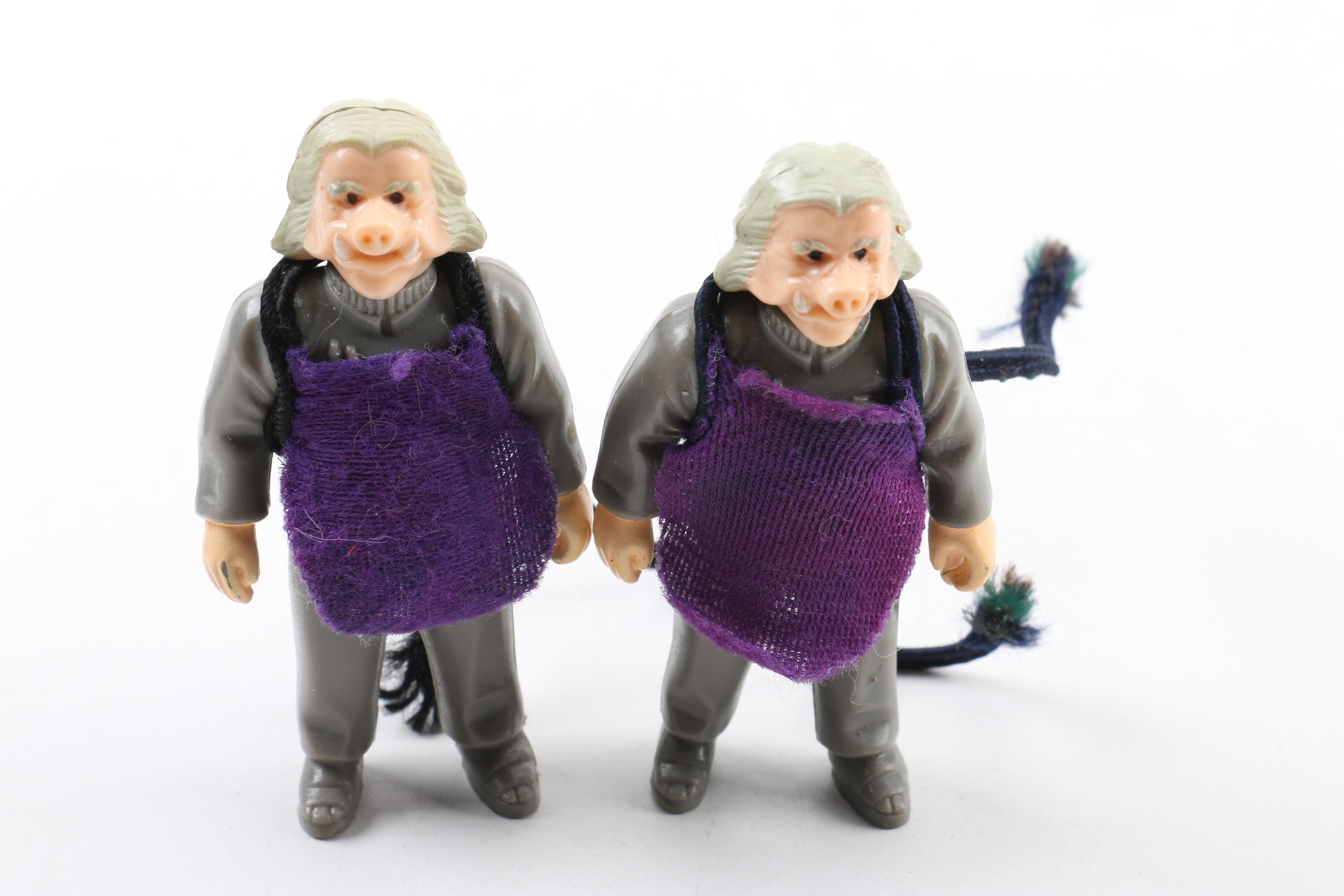 1980 Kenner Star Wars Chewbacca and Removable Limbs C-3PO and Ugnaughts