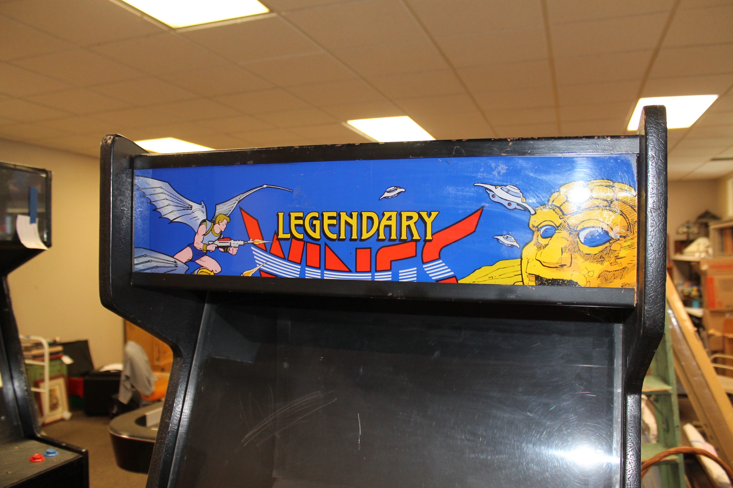 1986 Capcom "Legendary Wings" Arcade Video Game