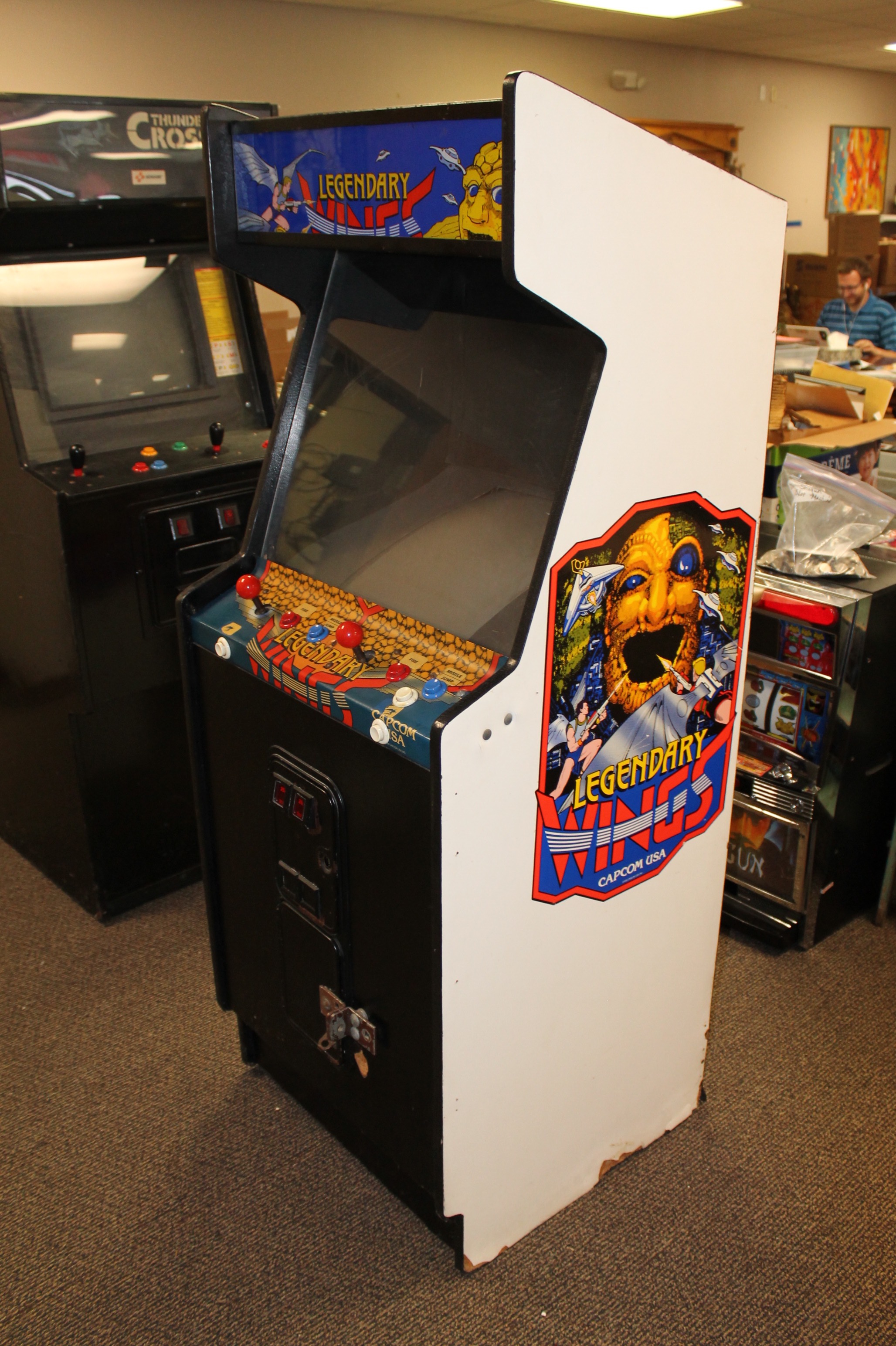 1986 Capcom "Legendary Wings" Arcade Video Game