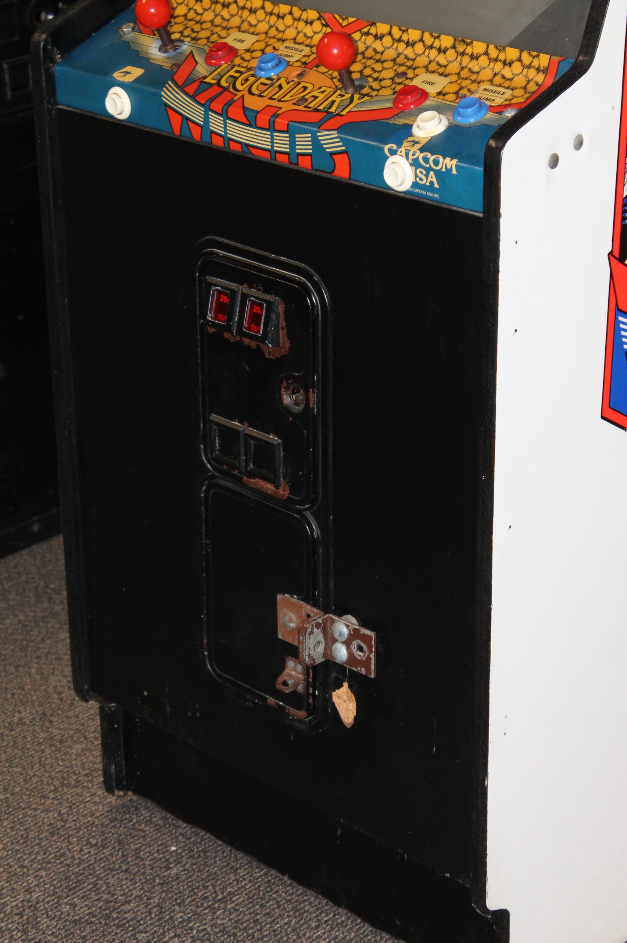 1986 Capcom "Legendary Wings" Arcade Video Game