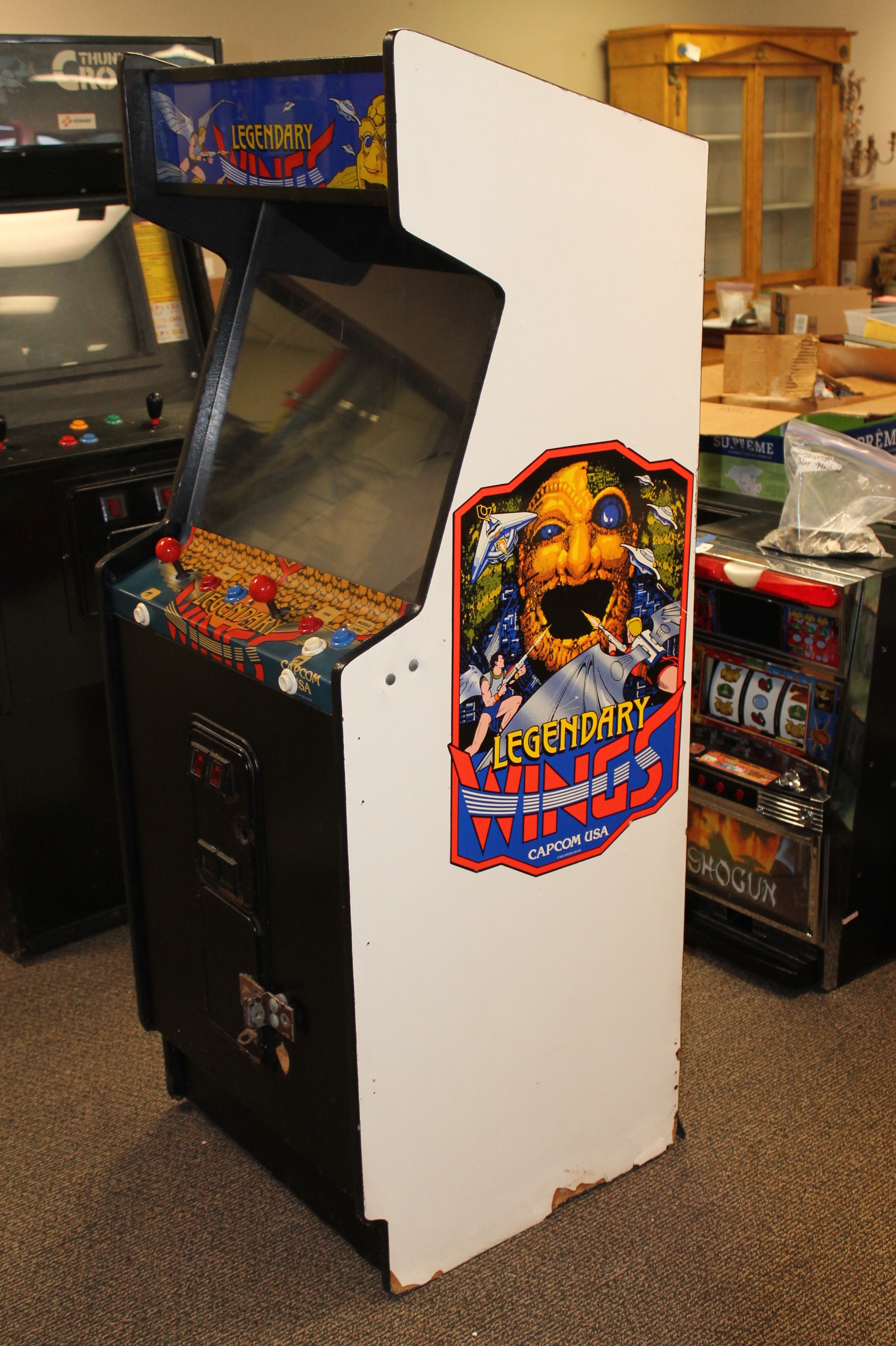 1986 Capcom "Legendary Wings" Arcade Video Game