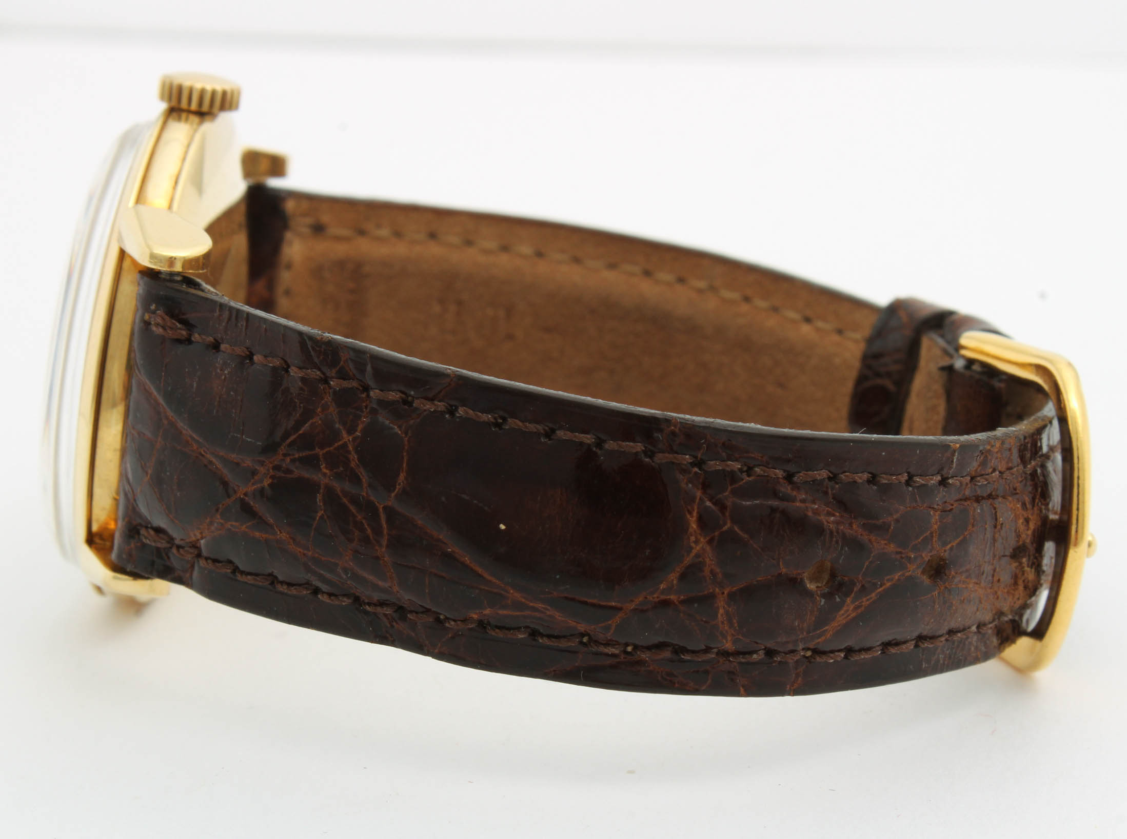 Vintage Patek Philippe 18K Yellow Gold Mechanical Watch