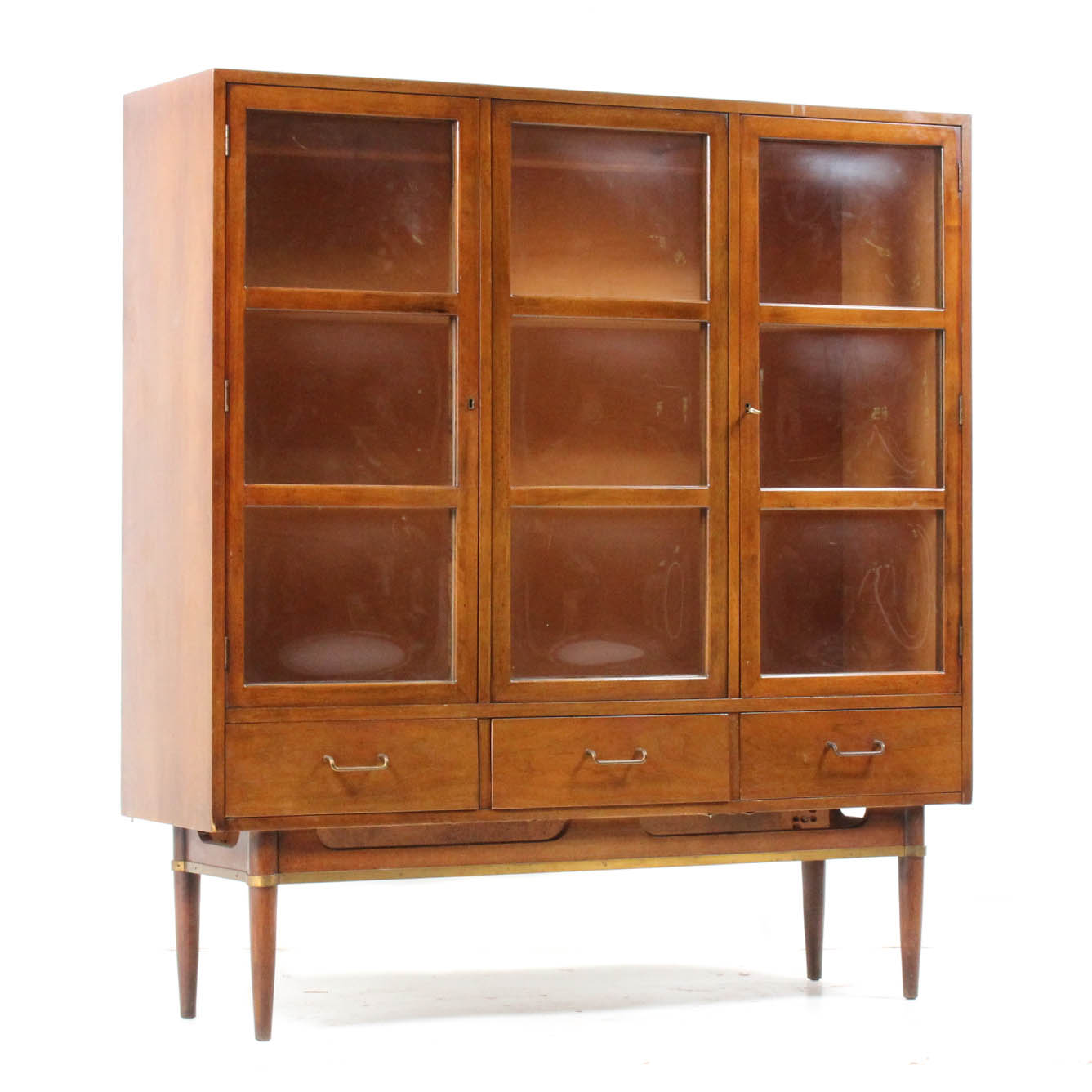 Mid Century Modern American of Martinsville "Dania" Curio Cabinet