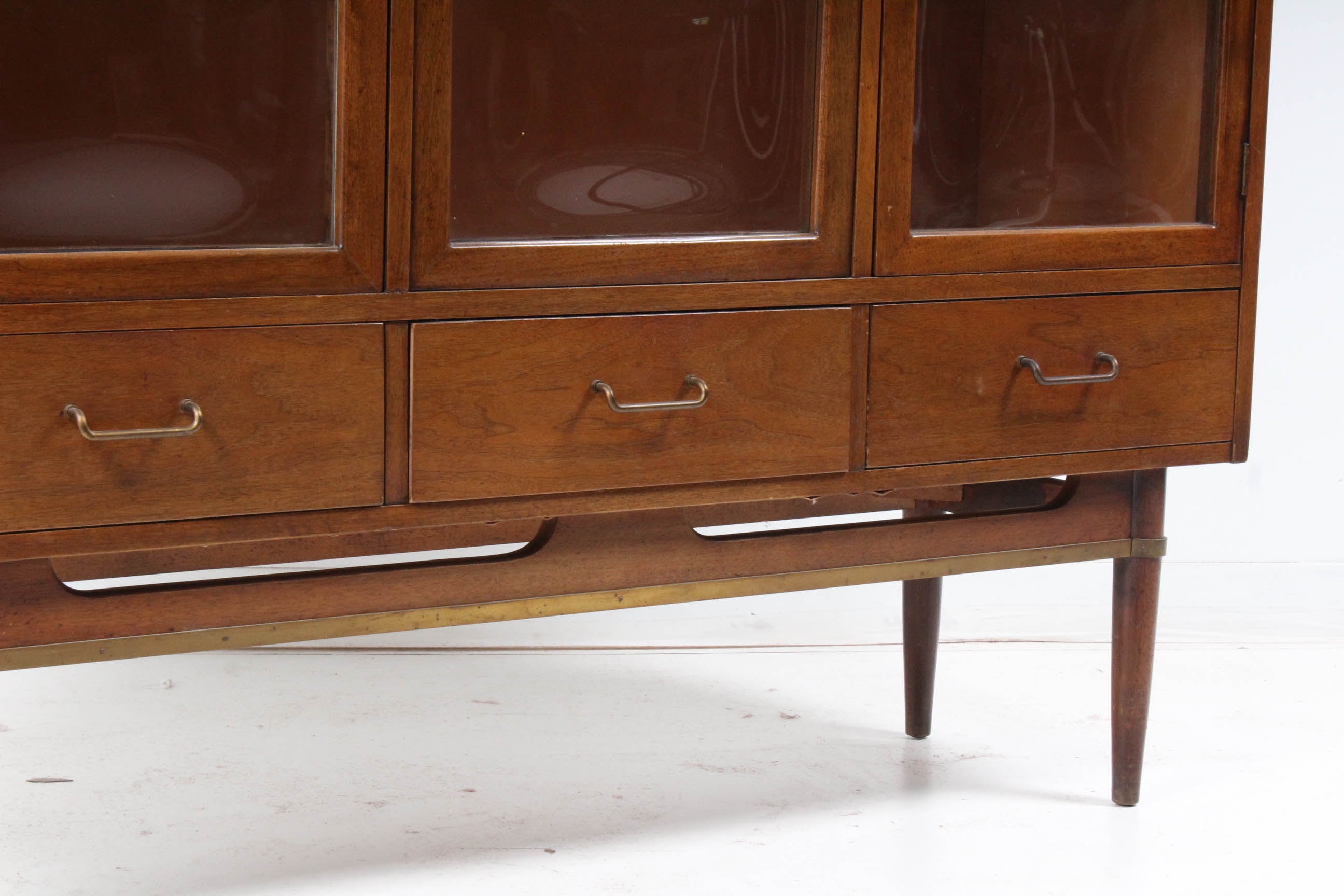 Mid Century Modern American of Martinsville "Dania" Curio Cabinet