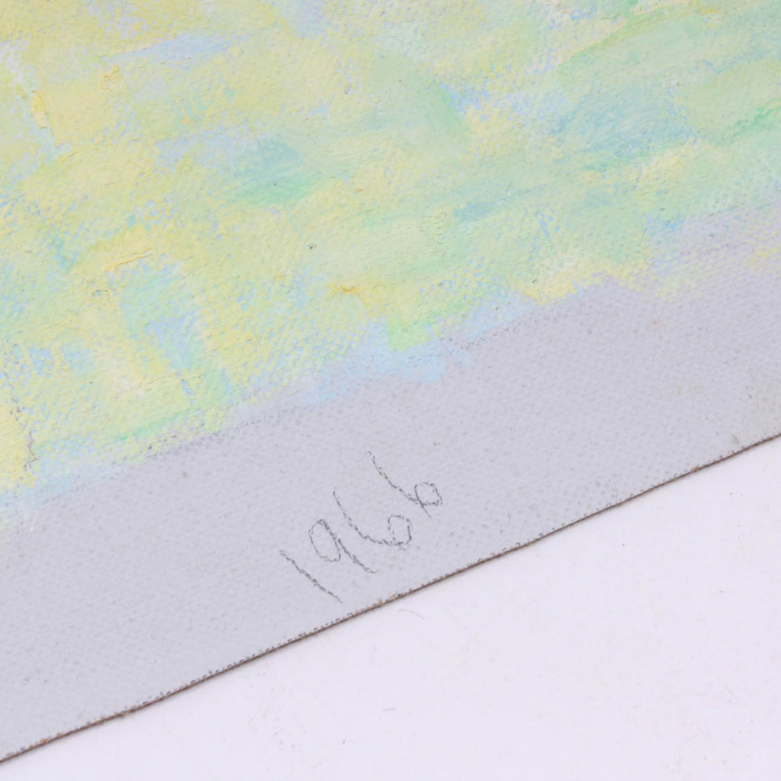 James Yoko Attributed 1966 Oil Paintings on Canvas