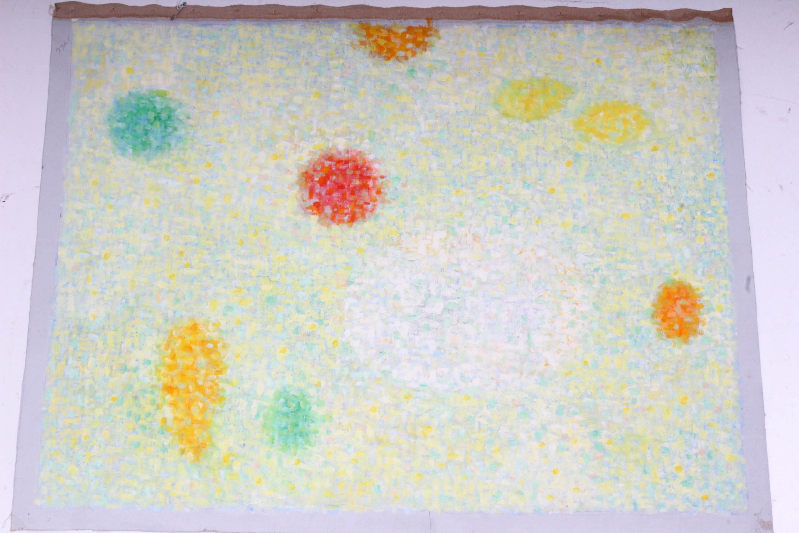 James Yoko Attributed 1966 Oil Paintings on Canvas