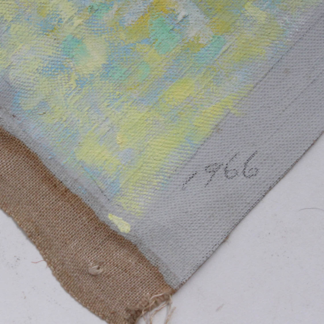 James Yoko Attributed 1966 Oil Paintings on Canvas