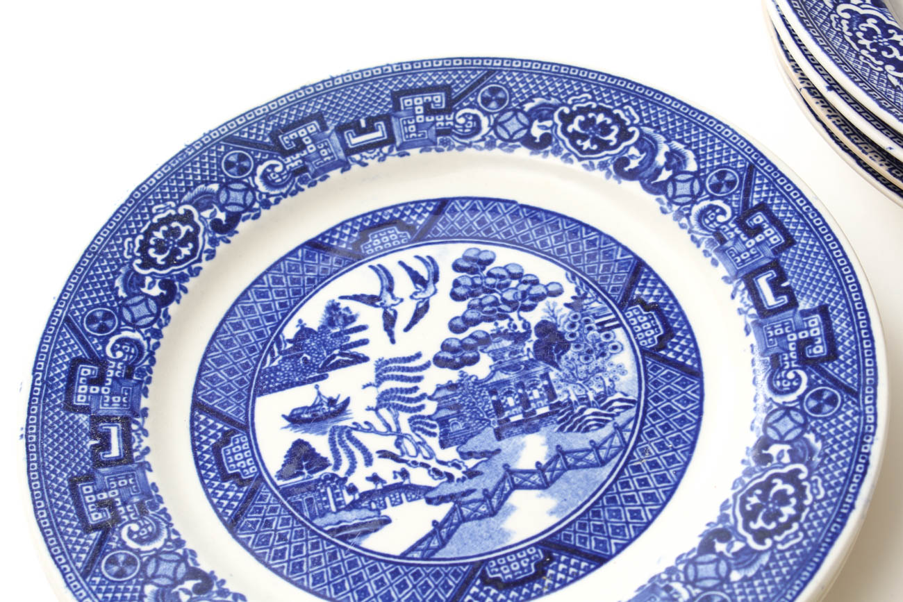 "Blue Willow" China Featuring Johnson Brothers and Homer Laughlin