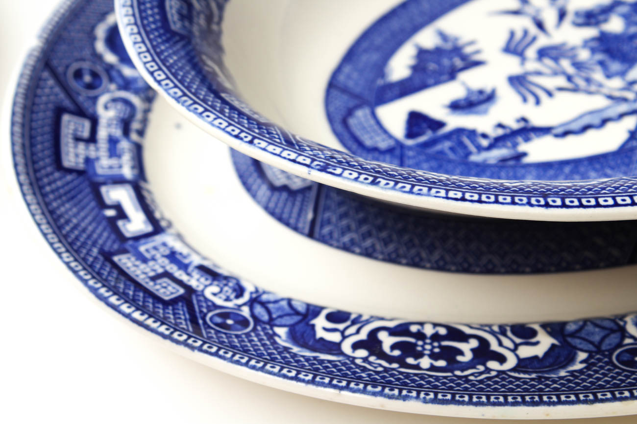 "Blue Willow" China Featuring Johnson Brothers and Homer Laughlin