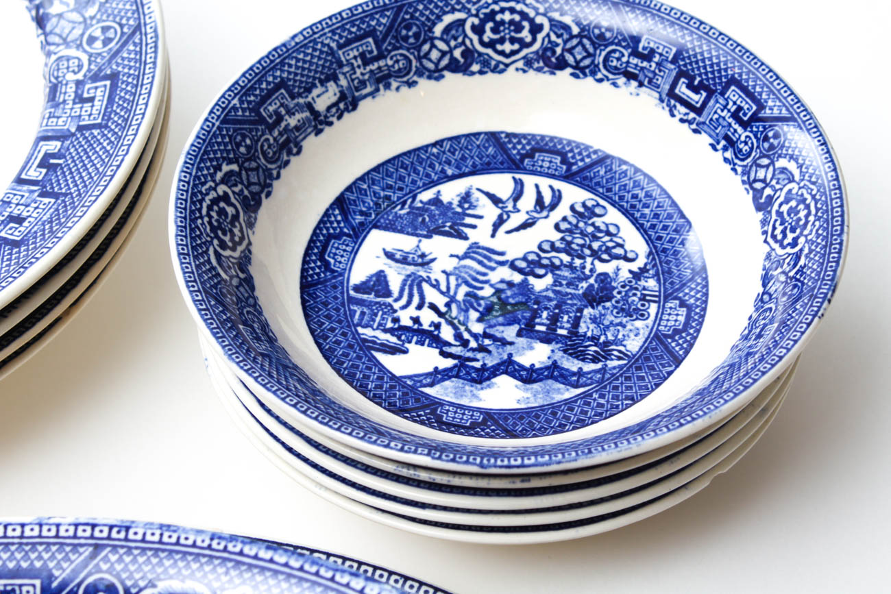 "Blue Willow" China Featuring Johnson Brothers and Homer Laughlin