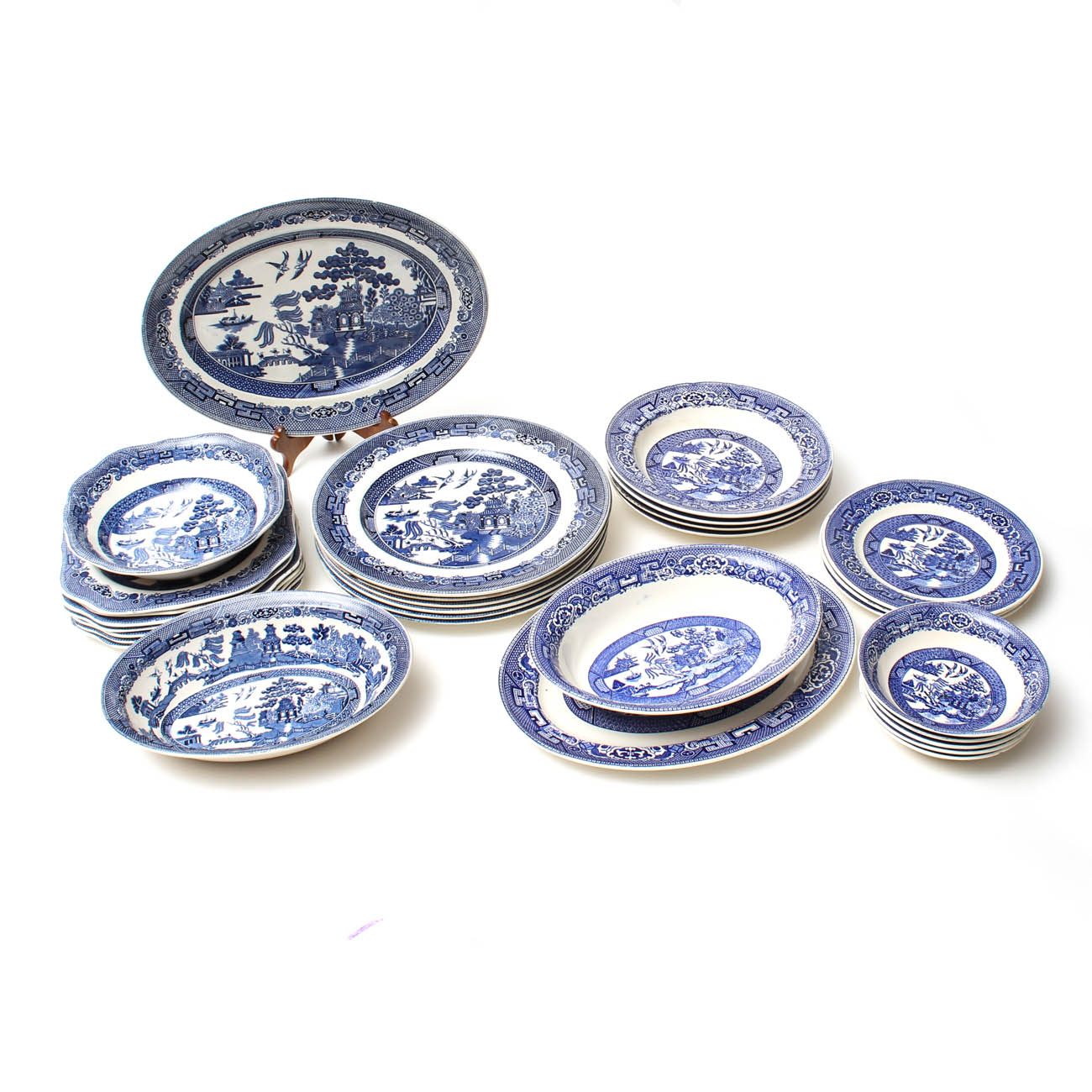 "Blue Willow" China Featuring Johnson Brothers and Homer Laughlin